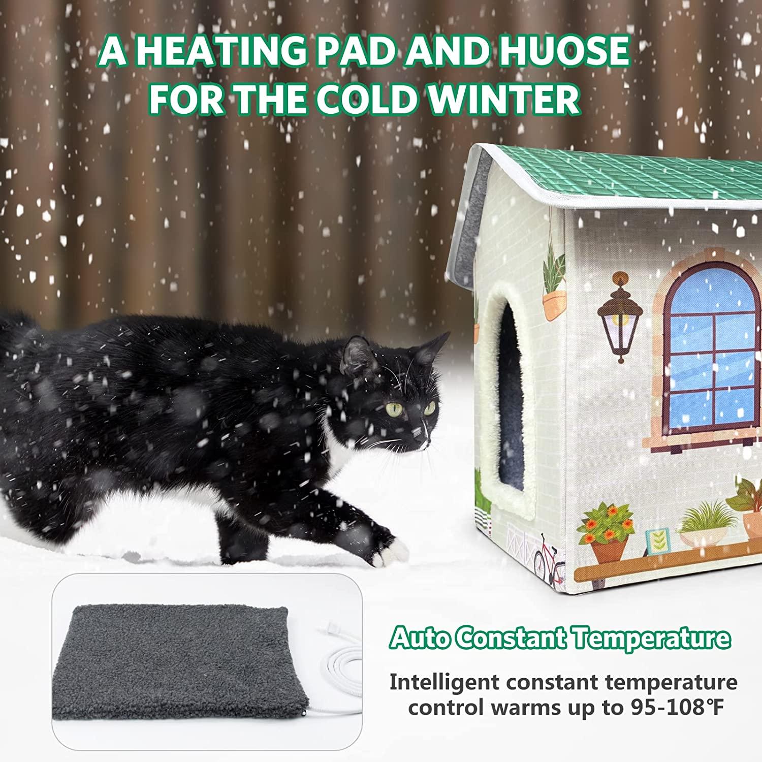 Heater cat house hotsell