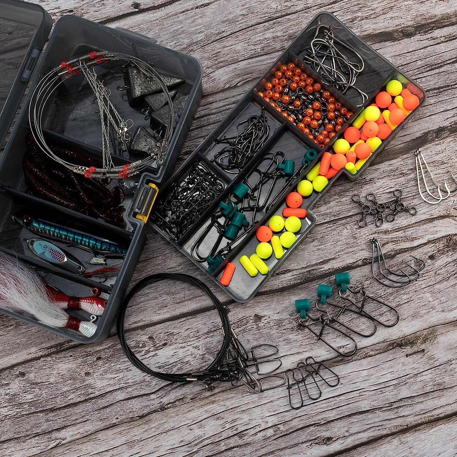 Dr.Fish Surf Fishing Tackle Kit Saltwater Fishing Tackle with Box