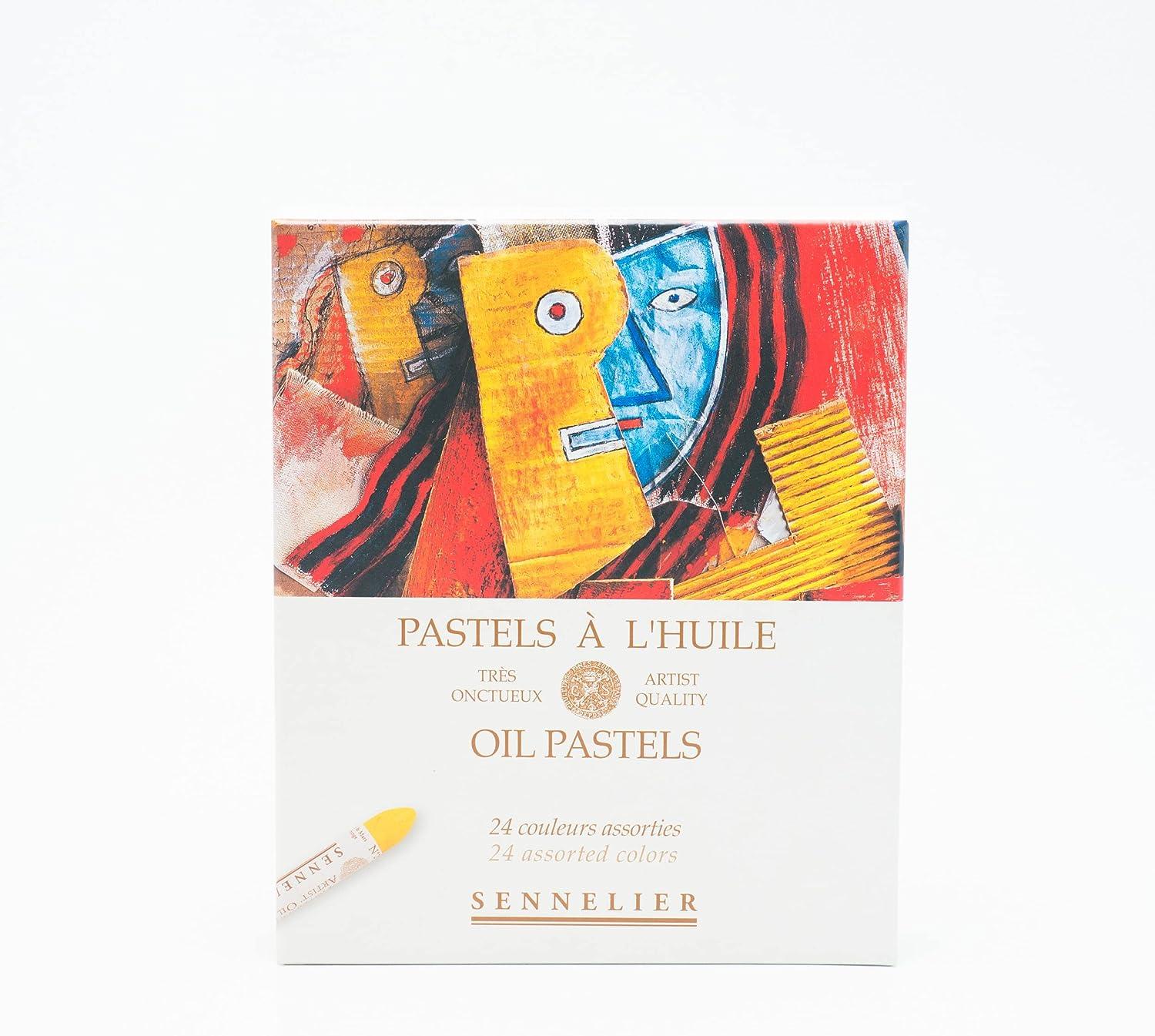 Sennelier 24 Assorted Oil Pastels - Oil Pastel Sets - Pastels