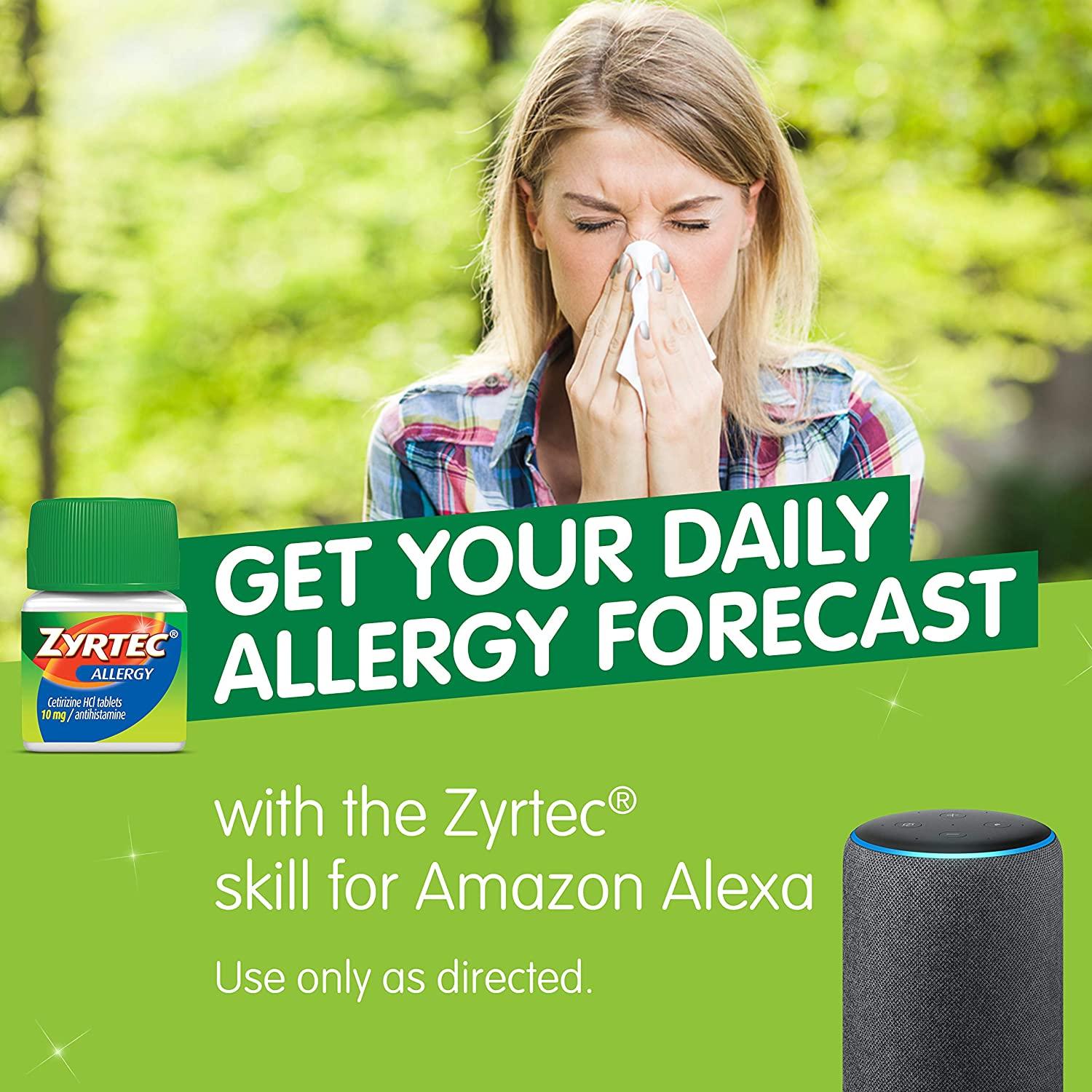 Zyrtec 24 Hour Allergy Relief Tablets & Benadryl Itch Relief Stick