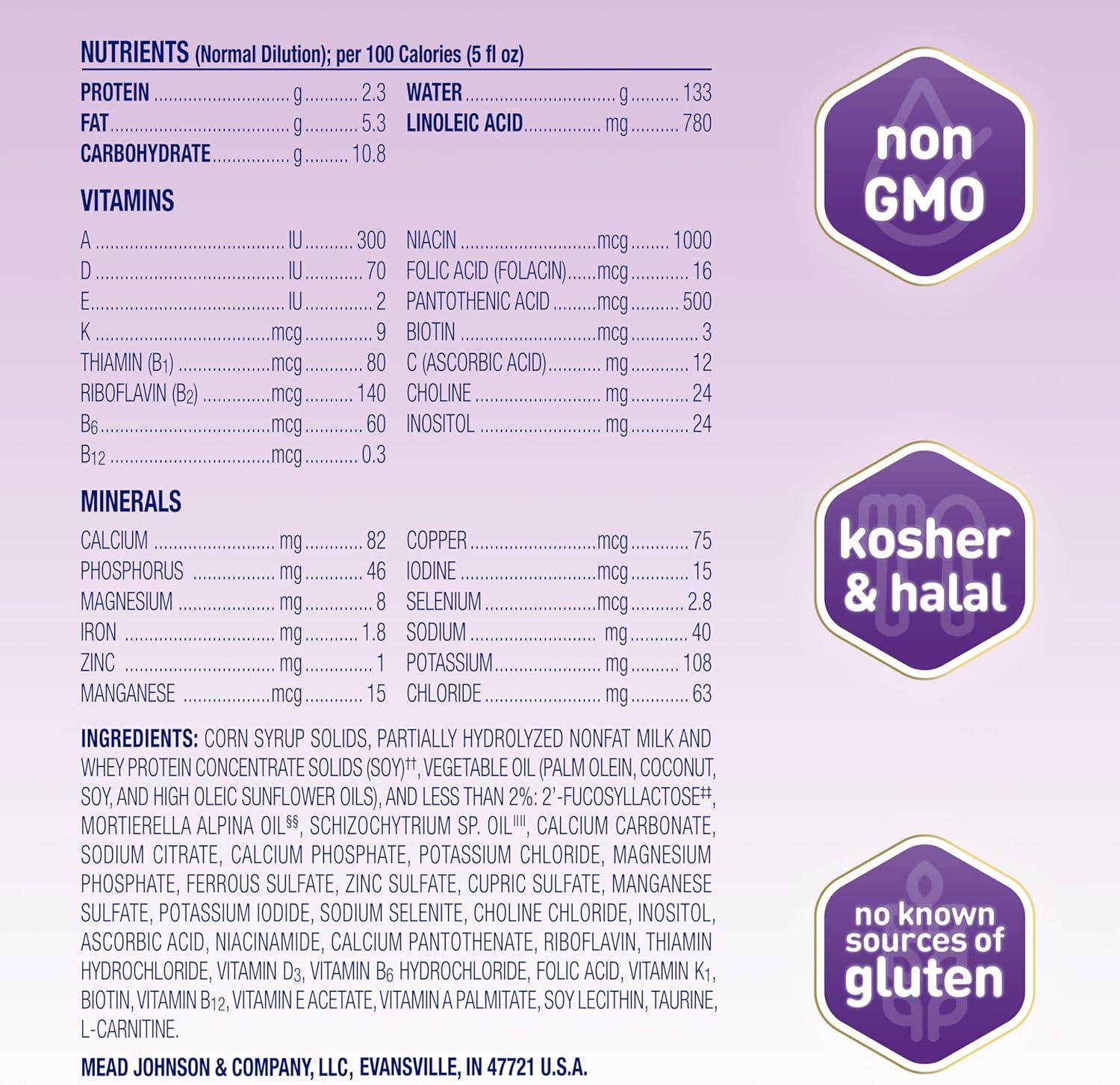 Enfamil NeuroPro Gentlease Baby Formula Oz Calm Nourish