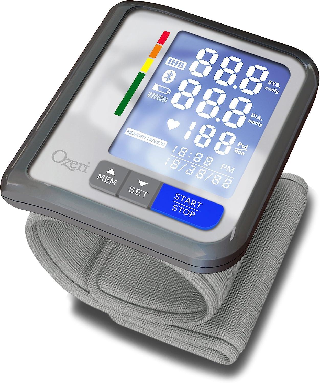 Ozeri CardioTech Travel Series BP6T Rechargeable Blood Pressure Monitor