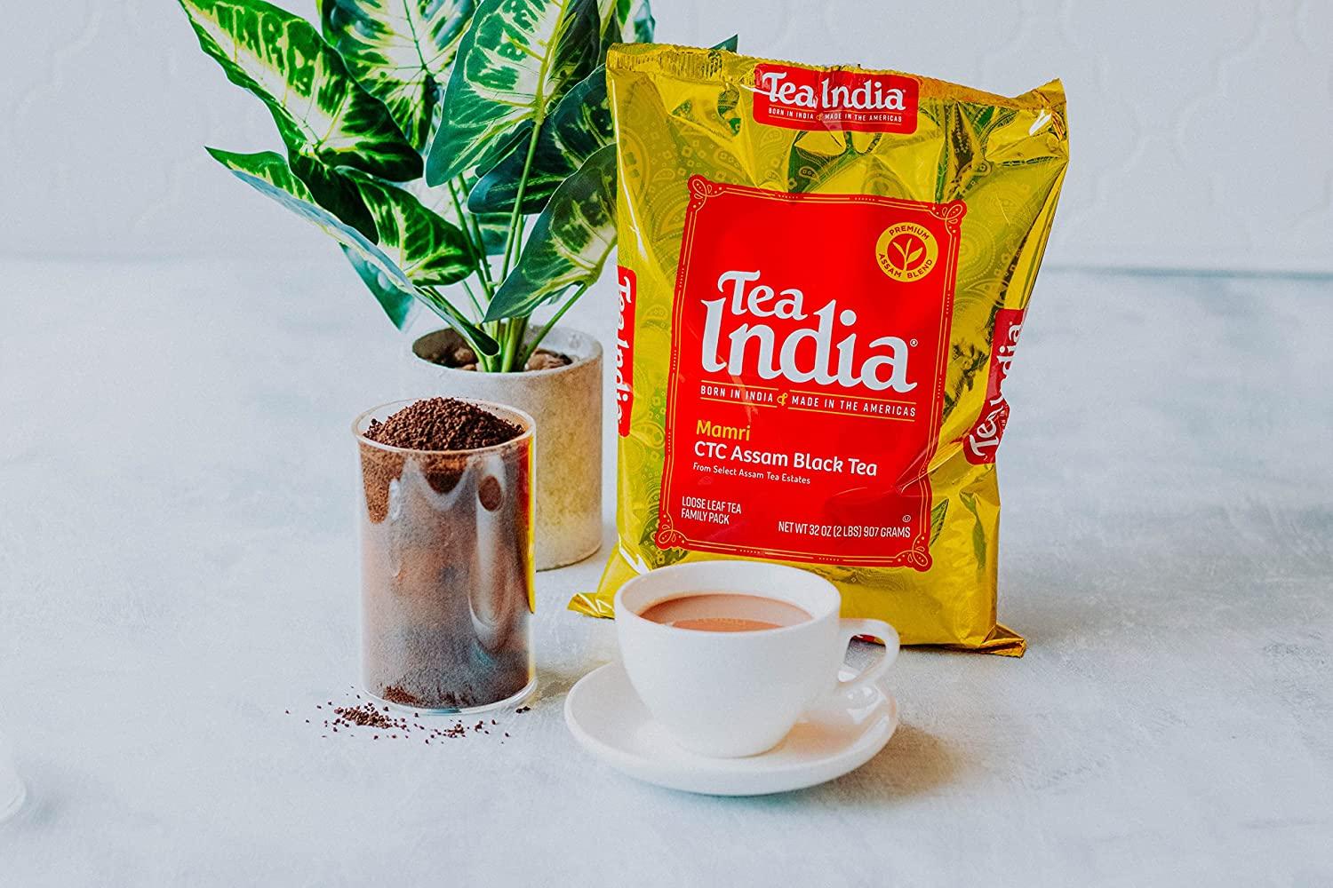 Tea India CTC Assam Loose Leaf Black Tea Premium FullBodied Blend