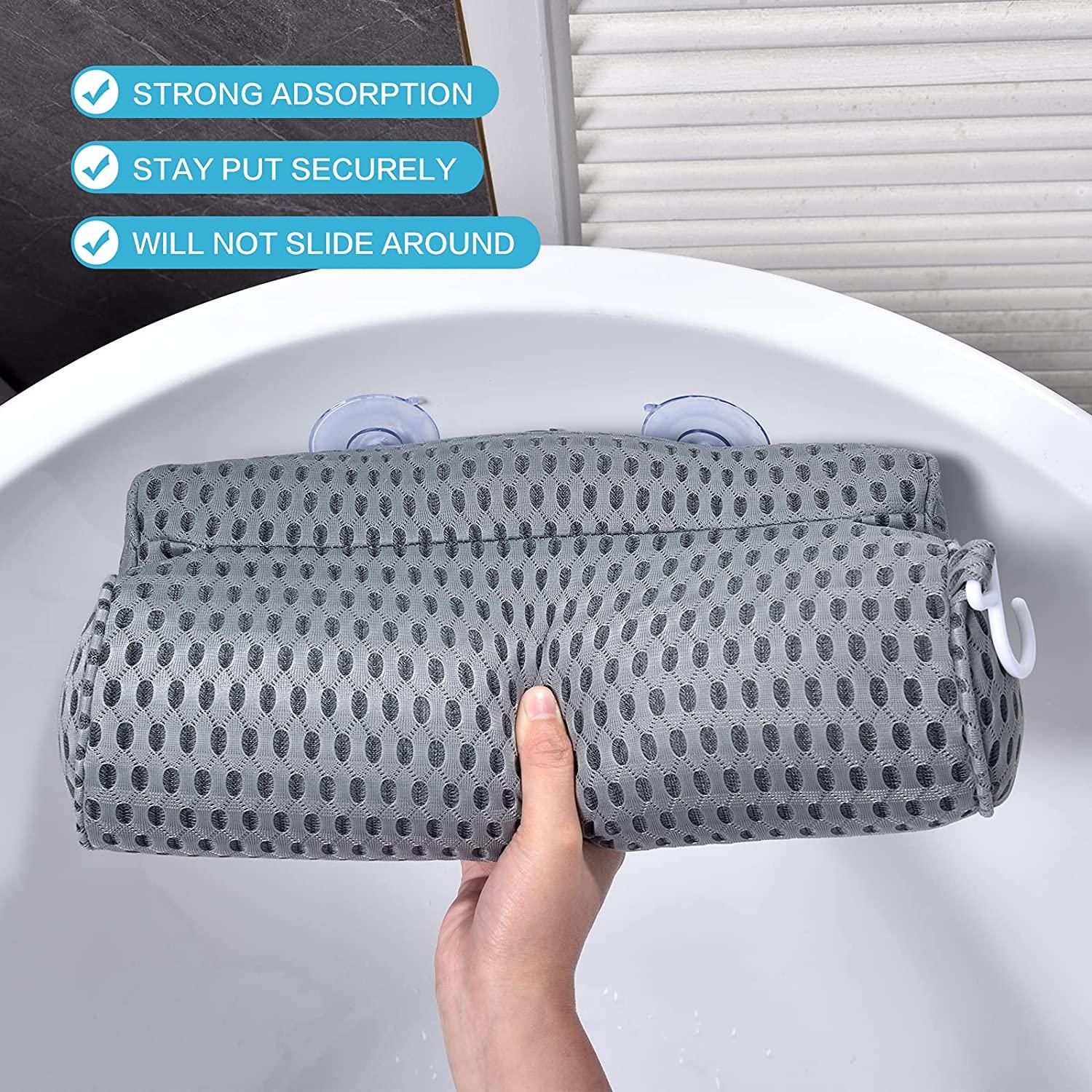 Bath Pillow Bathtub Pillow Bath Pillows for Tub with Neck, Head