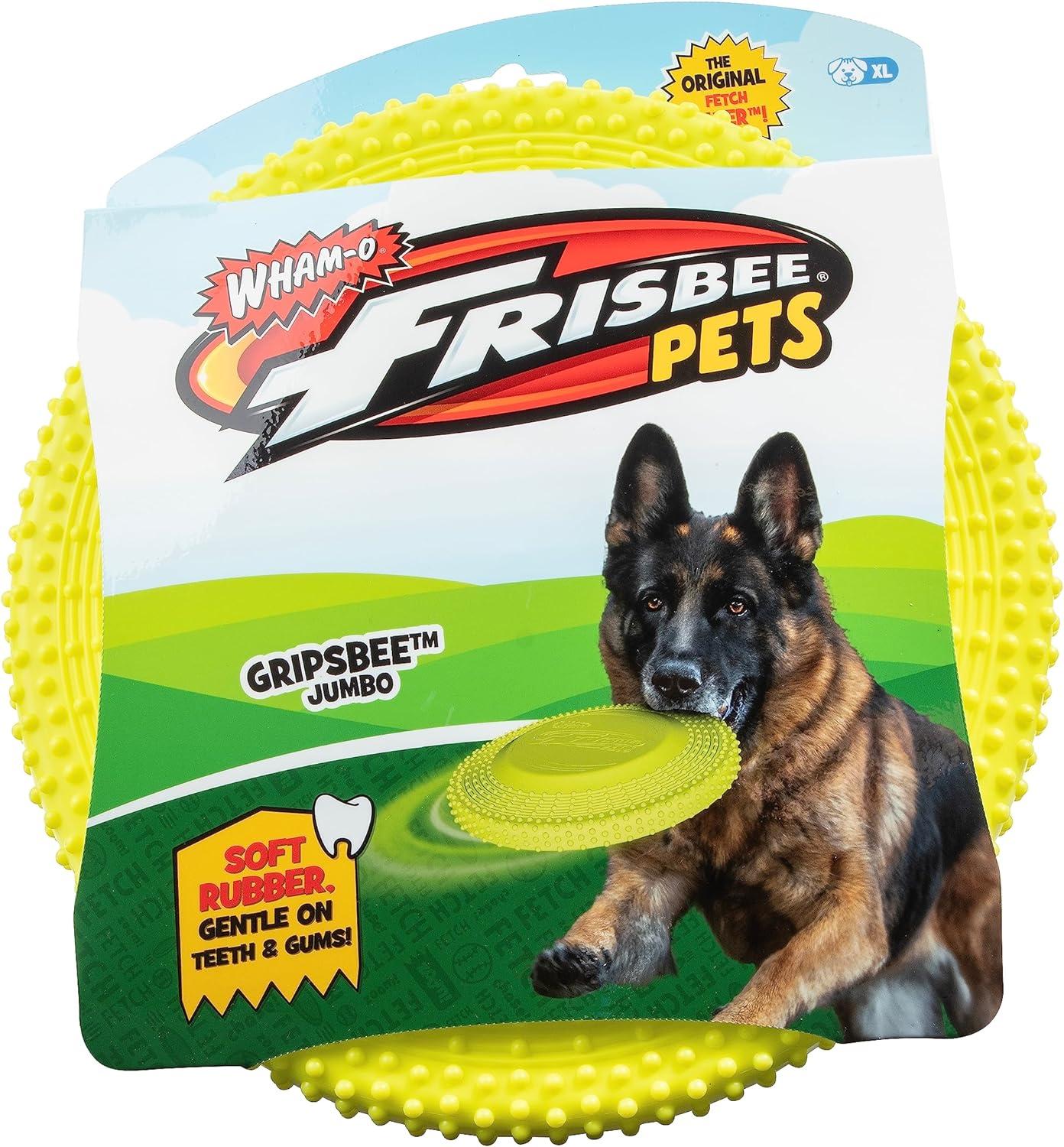 Jazwares WhamO Pets Frisbee Gripsbee The Original Fetch Flyer