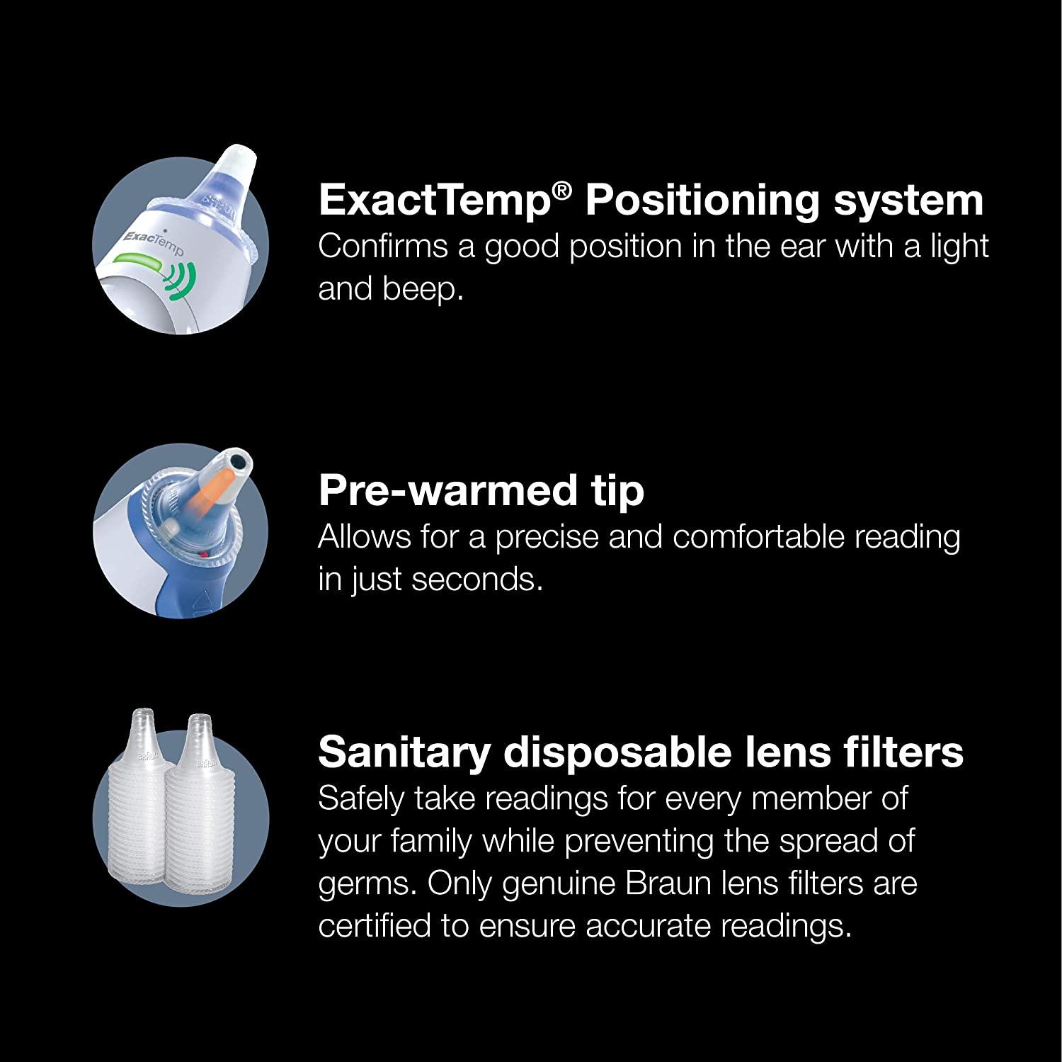 Braun ThermoScan 5 IRT6500 Digital Ear Thermometer for Babies, Kids