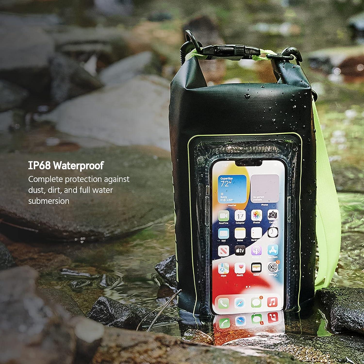 Pelican Marine IP68 Waterproof Dry Bag 2L - Roll Top Backpack with Phone  Case - Boating & Kayak Accessories | Buy Now with Express International  Delivery | GoSupps.com