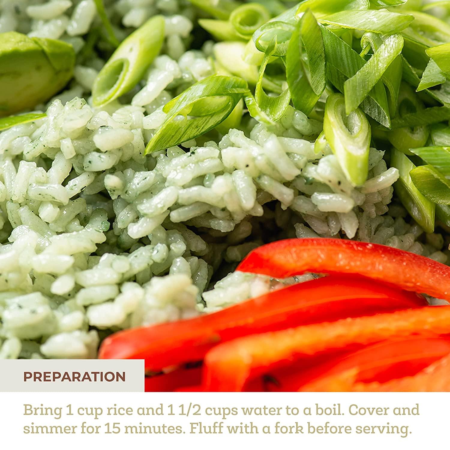 Fresh & Wild ShortGrain Green Jade Bamboo Rice Infused with Fresh