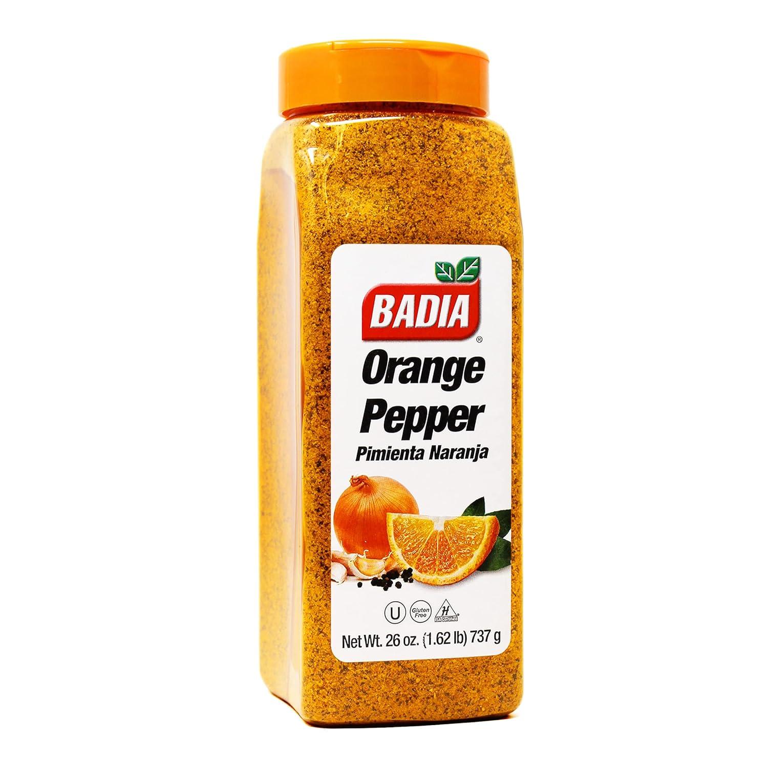 Badia Orange Pepper Seasoning 26 Ounce (Pack of 4)