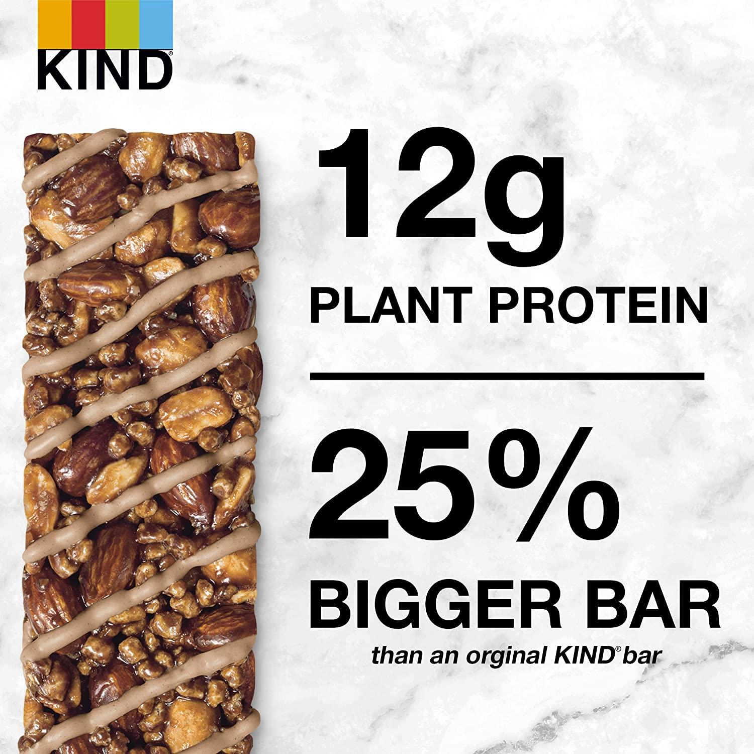 KIND Protein Bars Almond Butter Dark Chocolate Gluten Free 12g Protein