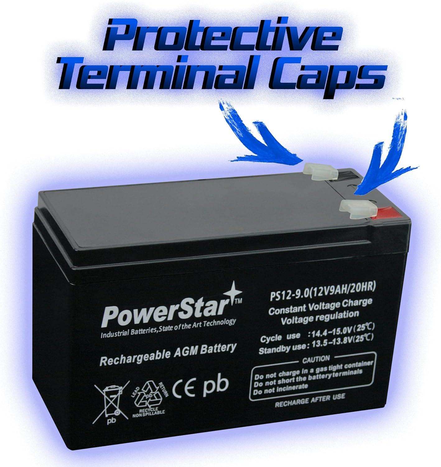 PowerStar 12V 7Ah/8Ah Replacement Battery for Leoch Peg Perego DJW12-8HD |  International Shipping | Buy Now with Express International Delivery |  GoSupps.com