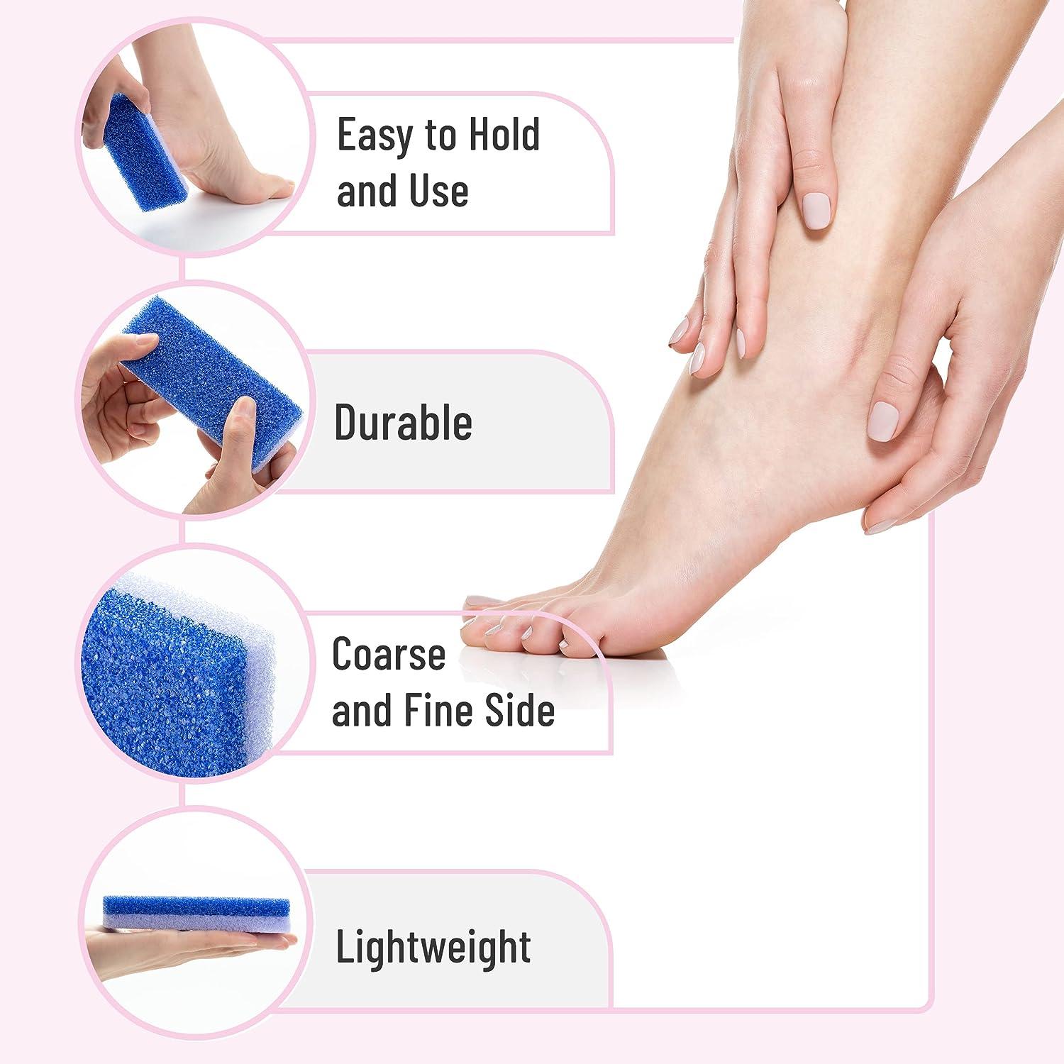 Pumice Stone for Feet Callus Remover Foot Scrubber & Exfoliator