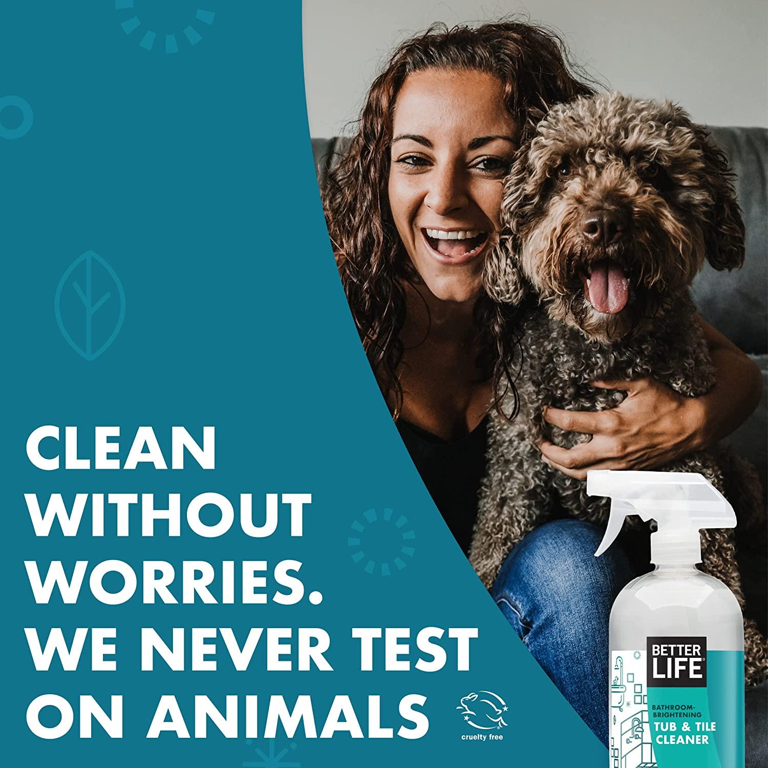 Better Life Natural Tub and Tile Cleaner Tea Tree and Eucalyptus 64