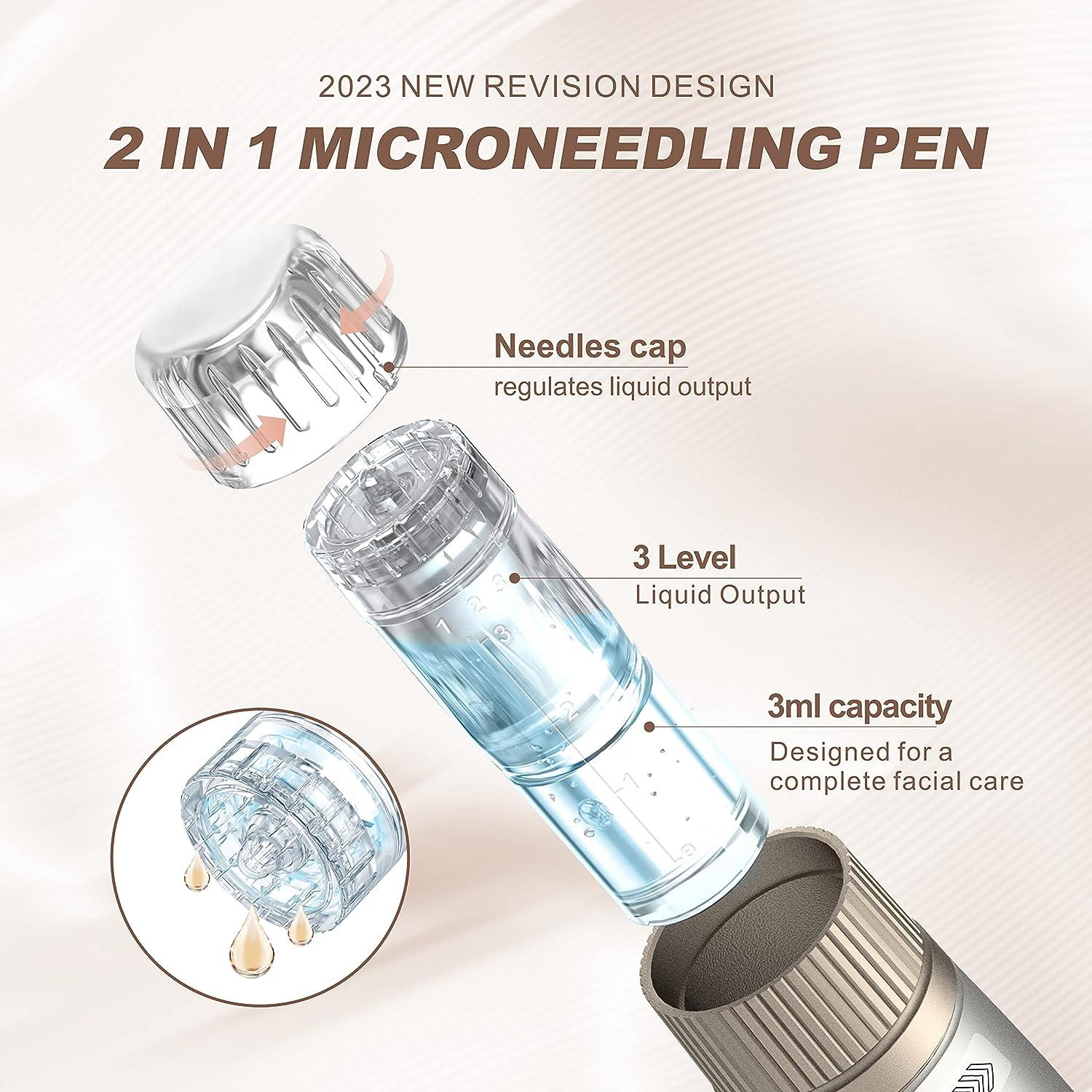 Dr Pen Hydra Pen H3 Microneedling Pen with 6 Cartridges
