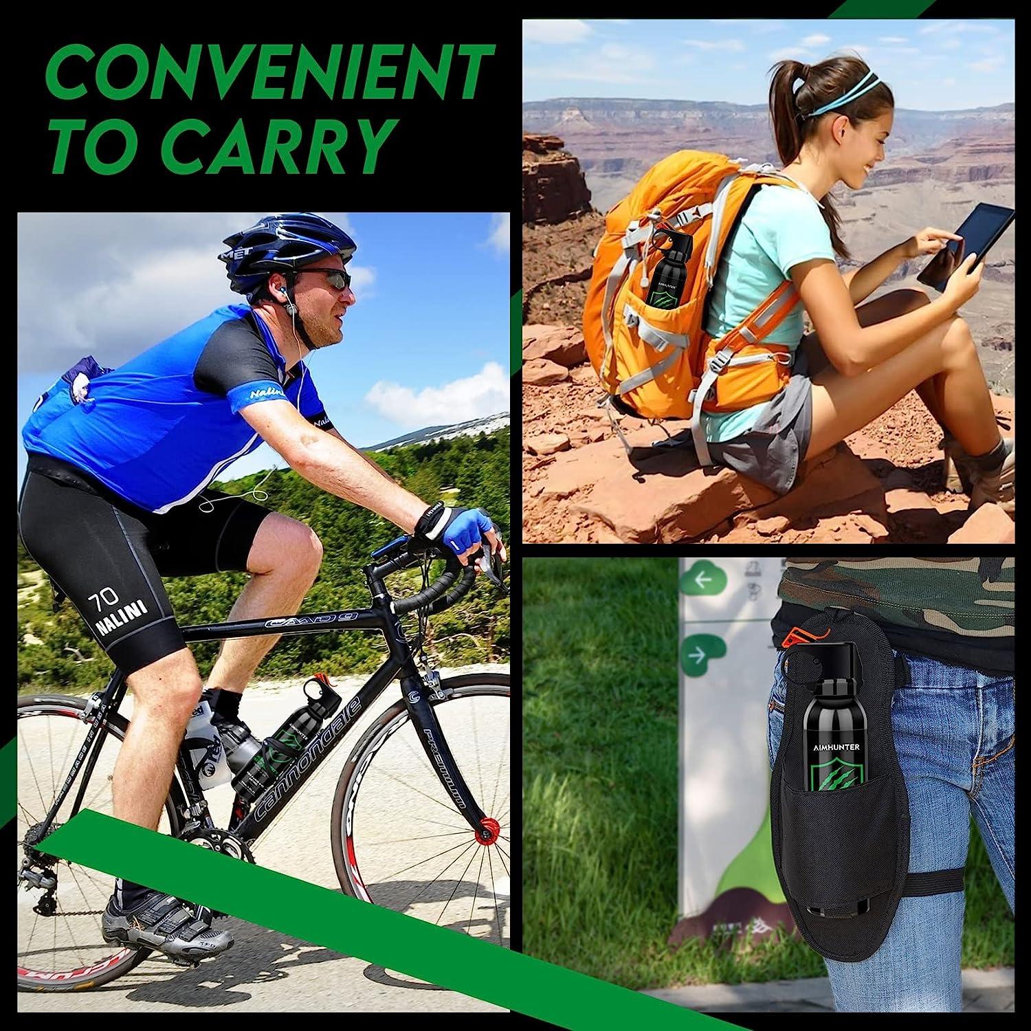 AIMHUNTER Home Self Defense Unit, Tactical Pepper Gel with Ultraviolet