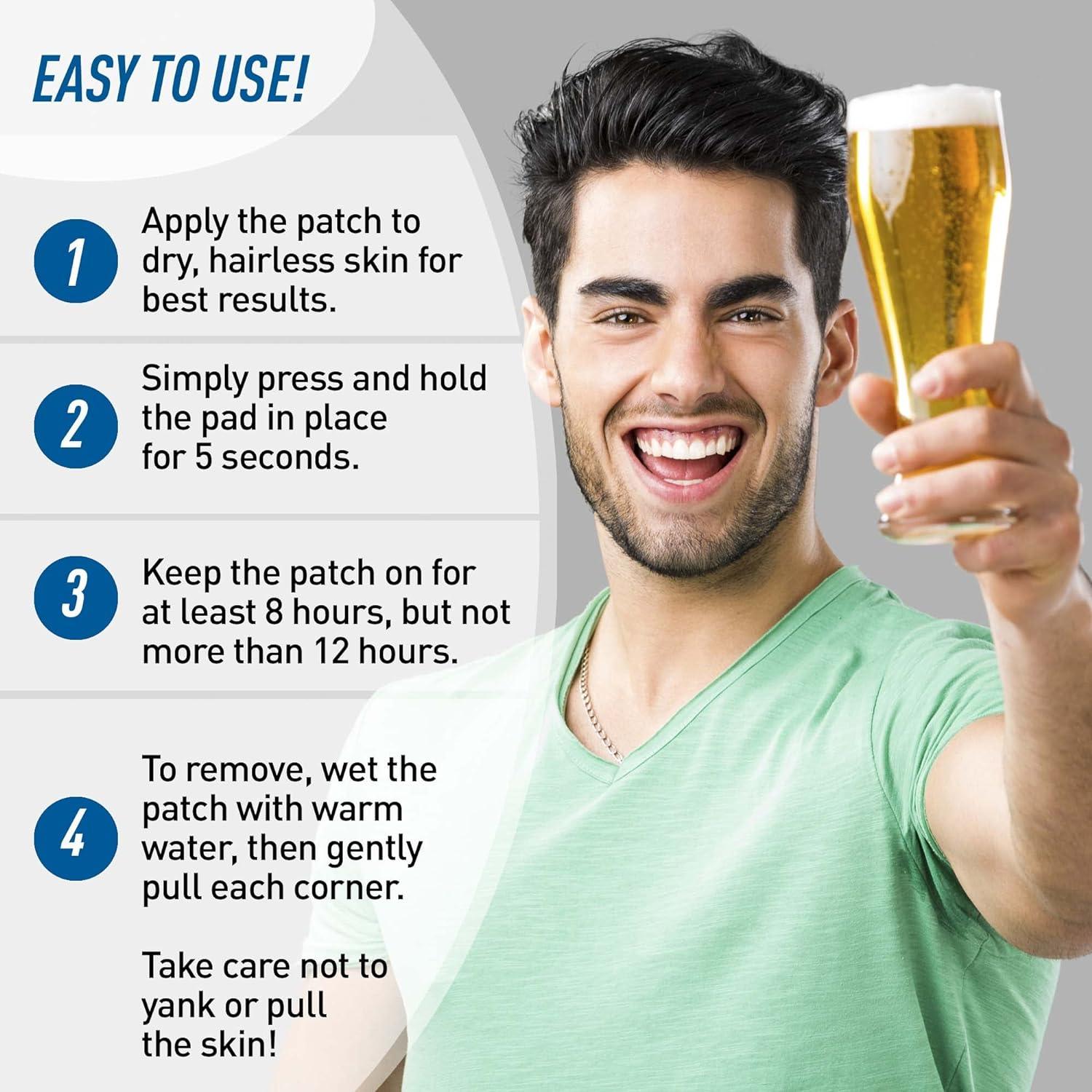 Hangover Patch Waterproof After Party Recovery Pads Natural Formula