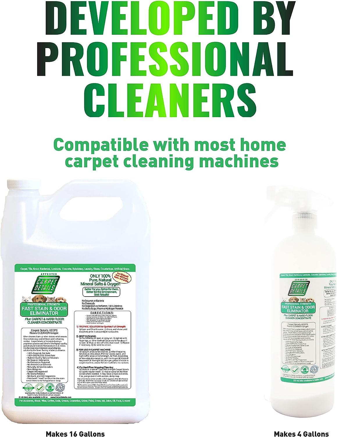 Natural Mineral Carpet Stain Remover Pet Safe Cleaner for Carpet