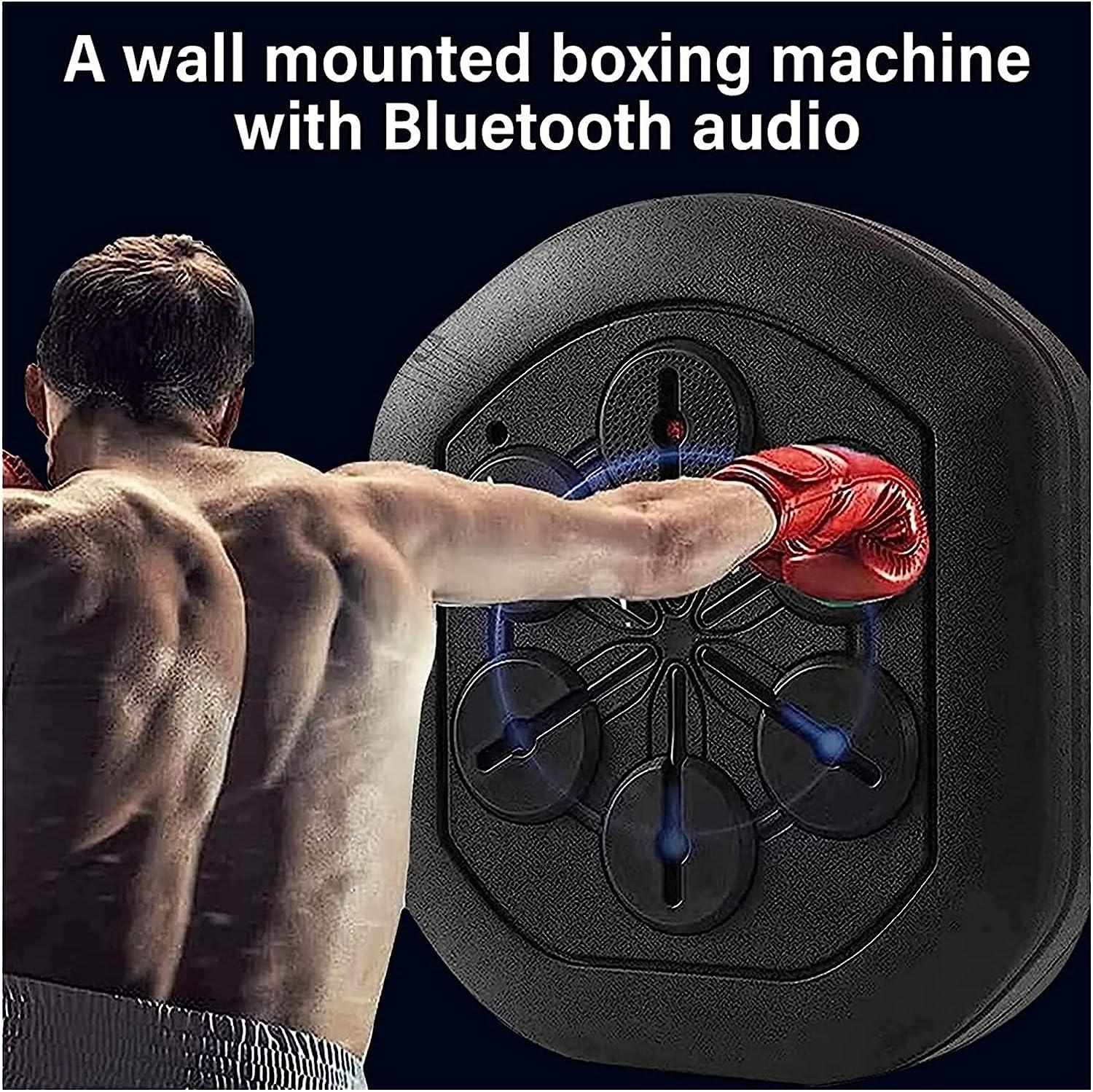 FAJOME Target Boxing Machine, Wall-Mounted Bluetooth Music Boxing
