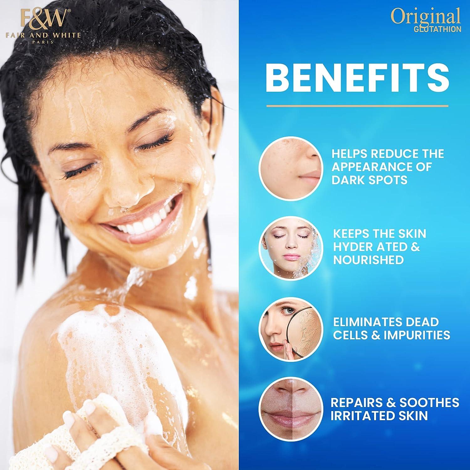 is glutathione soap safe Kojic Acid & Glutathione Skin Brightening Soap (2 Bars) main image 1