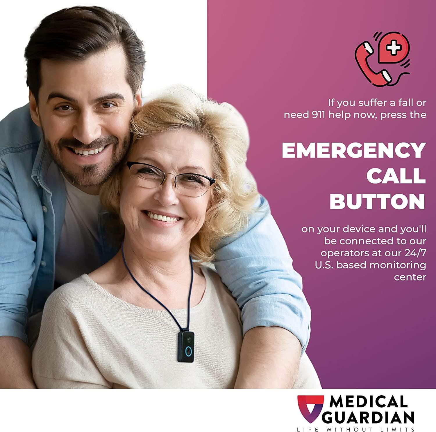Medical Guardian OnTheGo Alert Button for Seniors Water Resistant