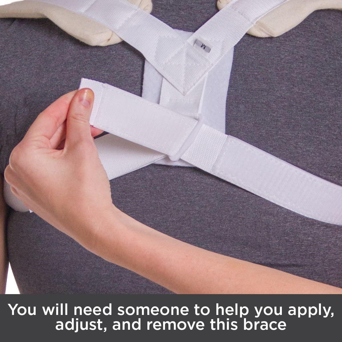 BraceAbility Figure 8 Clavicle Brace & Posture Corrector Broken