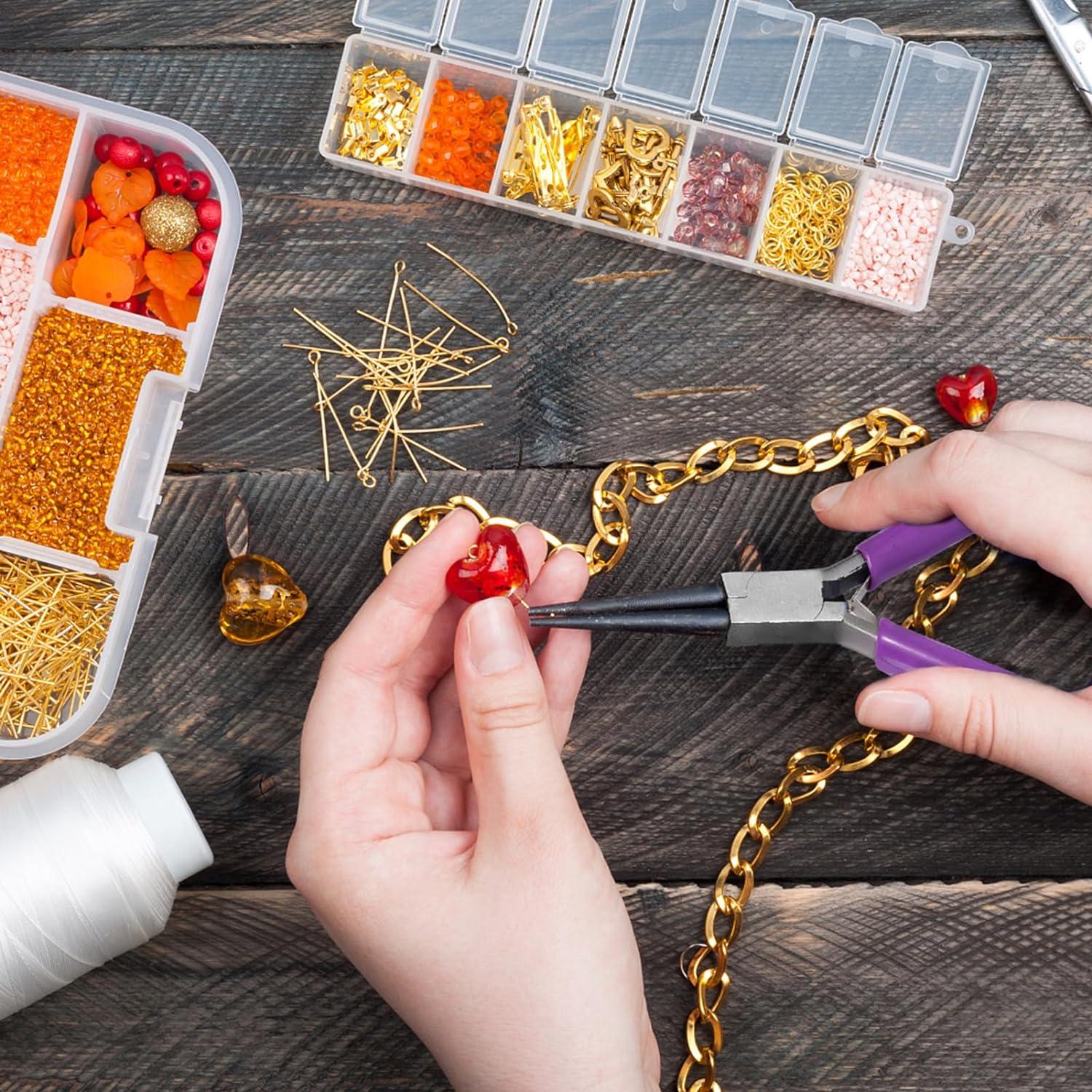 handmade jewellery making supplies kit with