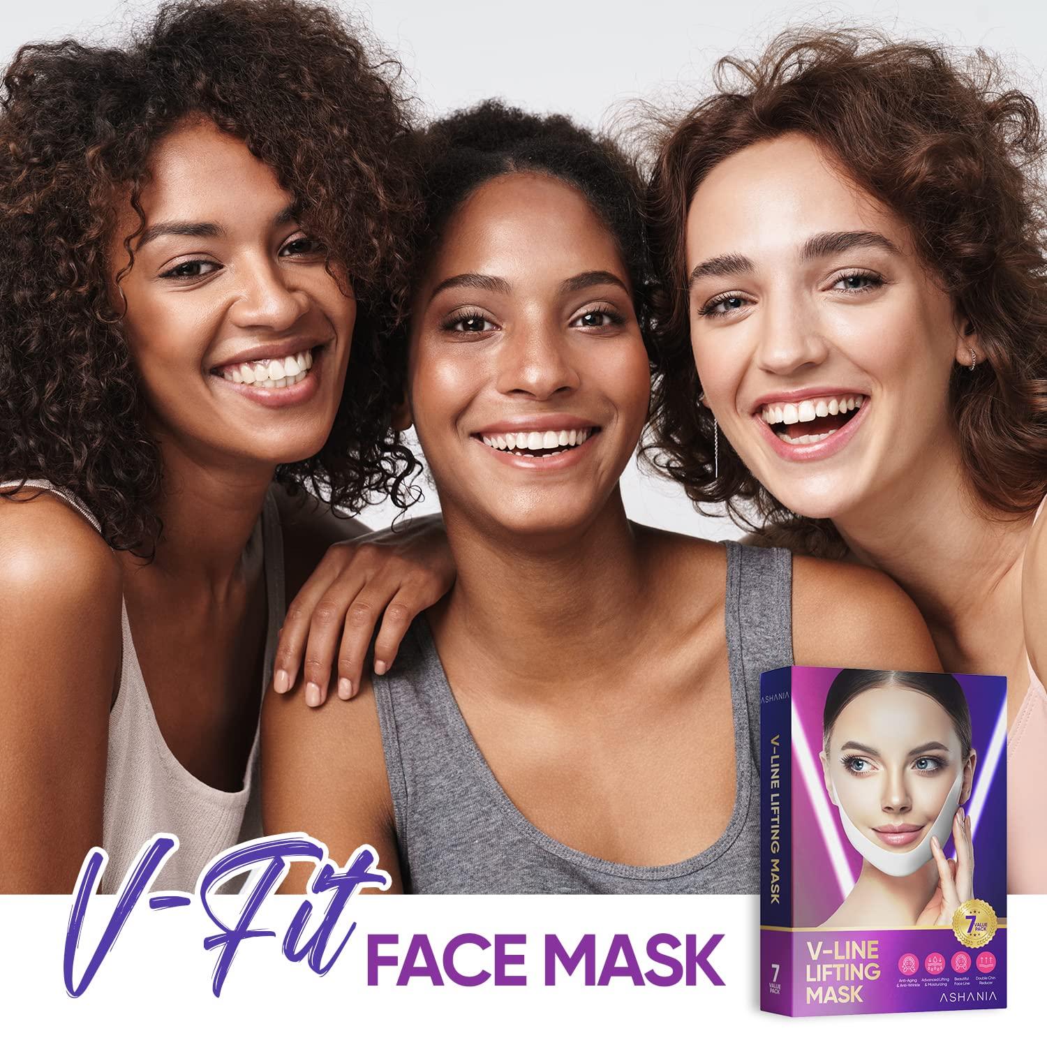 Ashania Double Chin Reducer V Line Lifting Face Mask Double Chin