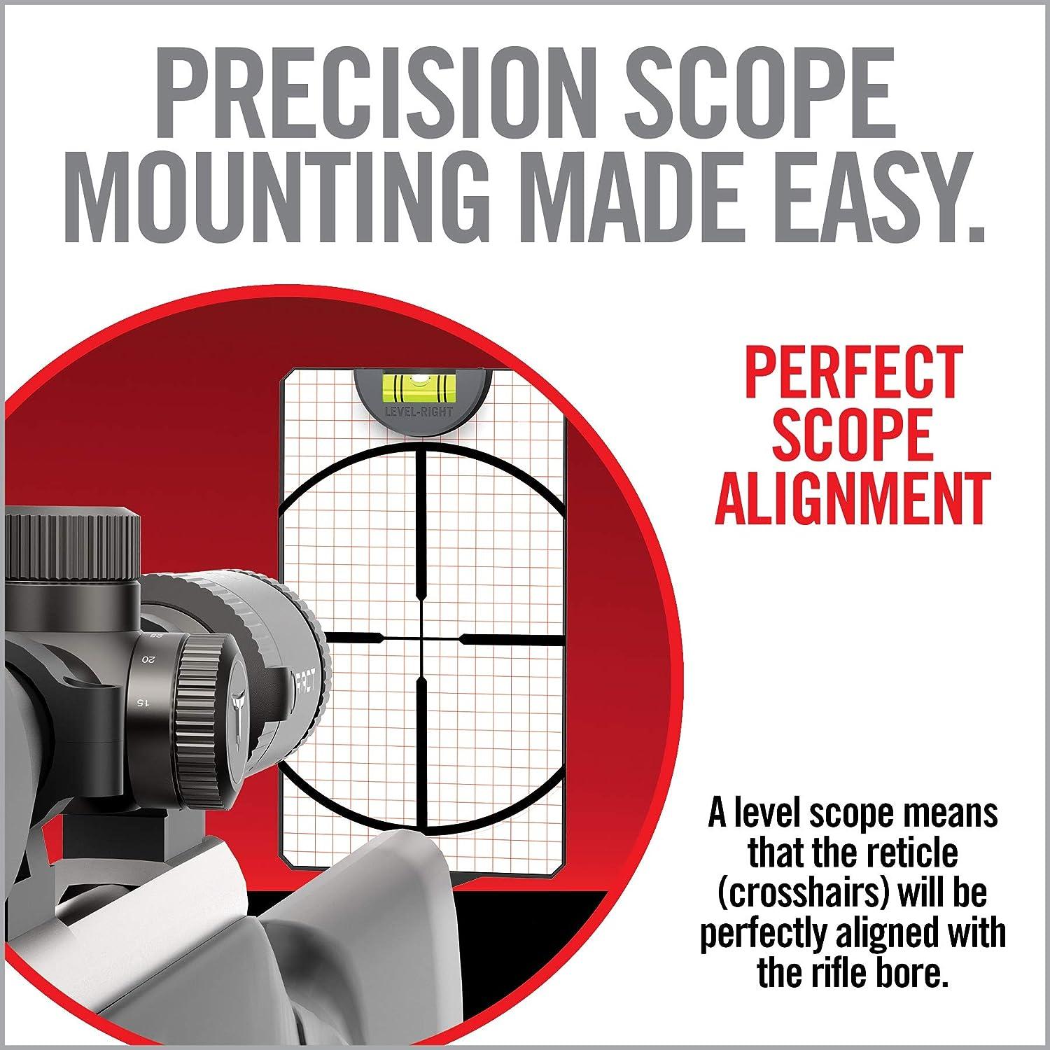 Real Avid Scope Leveling Kit Complete Rifle Scope Mounting