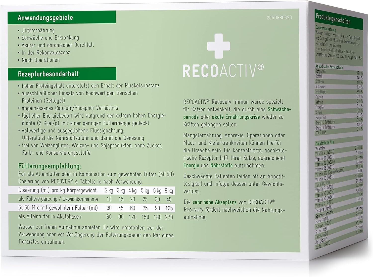 RECOACTIV Recovery Renale Per Gatti - Alimento Ipercalorico Per Problemi Renali, 3 X 90ml - Foto 9