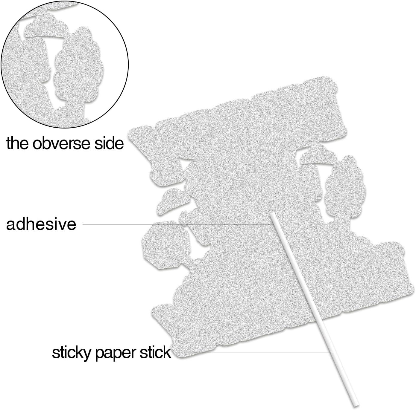 School Bus Birthday Cake Topper - Ready To Rule The School Gold Glitter Back To School Party Decor