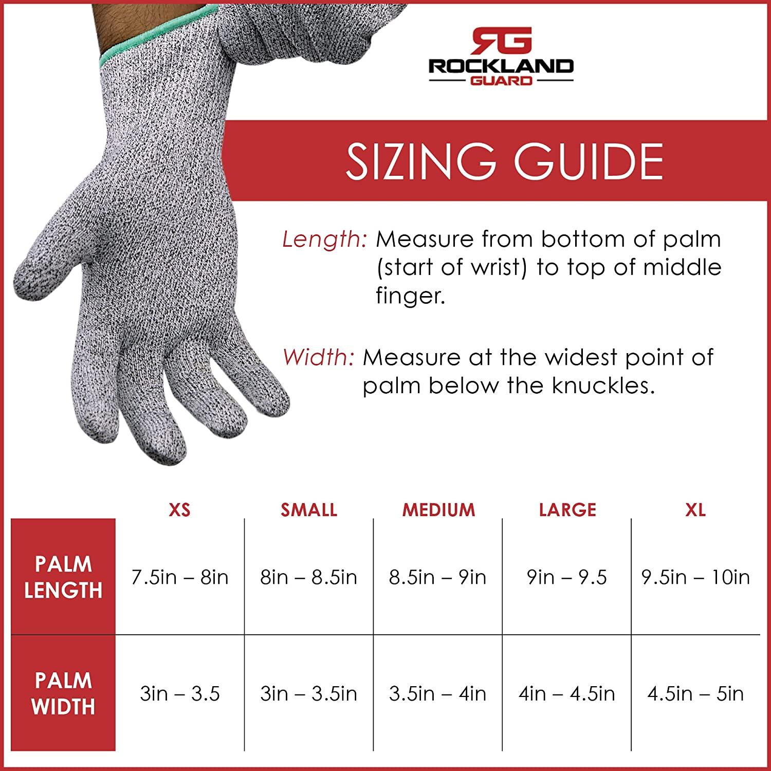 Rockland Guard Oyster Shucking Set High Performance Level 5 Protection