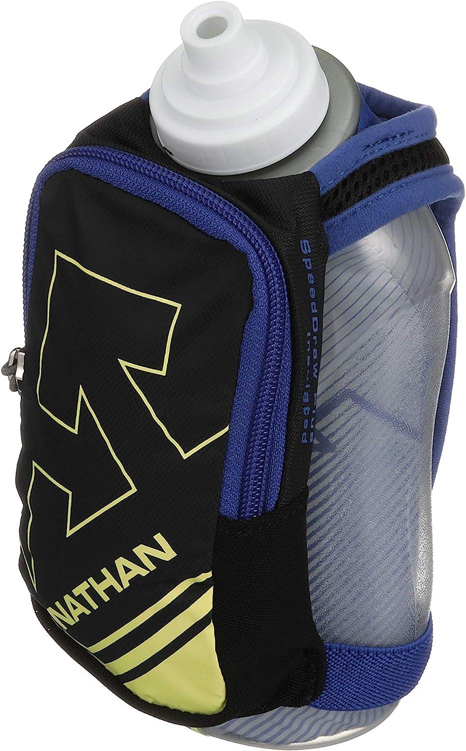 Nathan SpeedDraw Plus Insulated Flask, Handheld Running Water Bottle. Grip  Free for Runners, Hiking etc : : Home & Kitchen