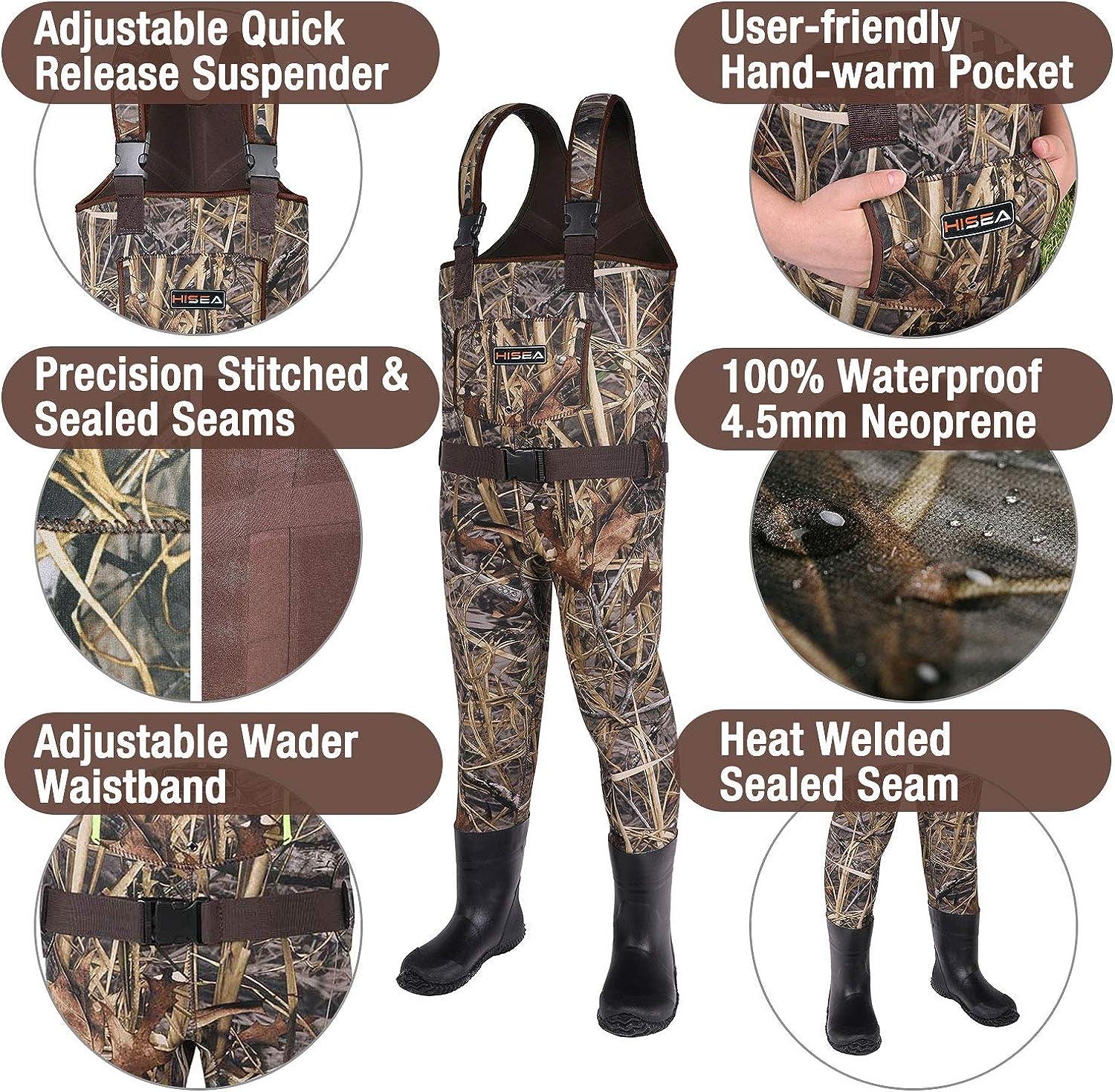 Hisea top chest waders