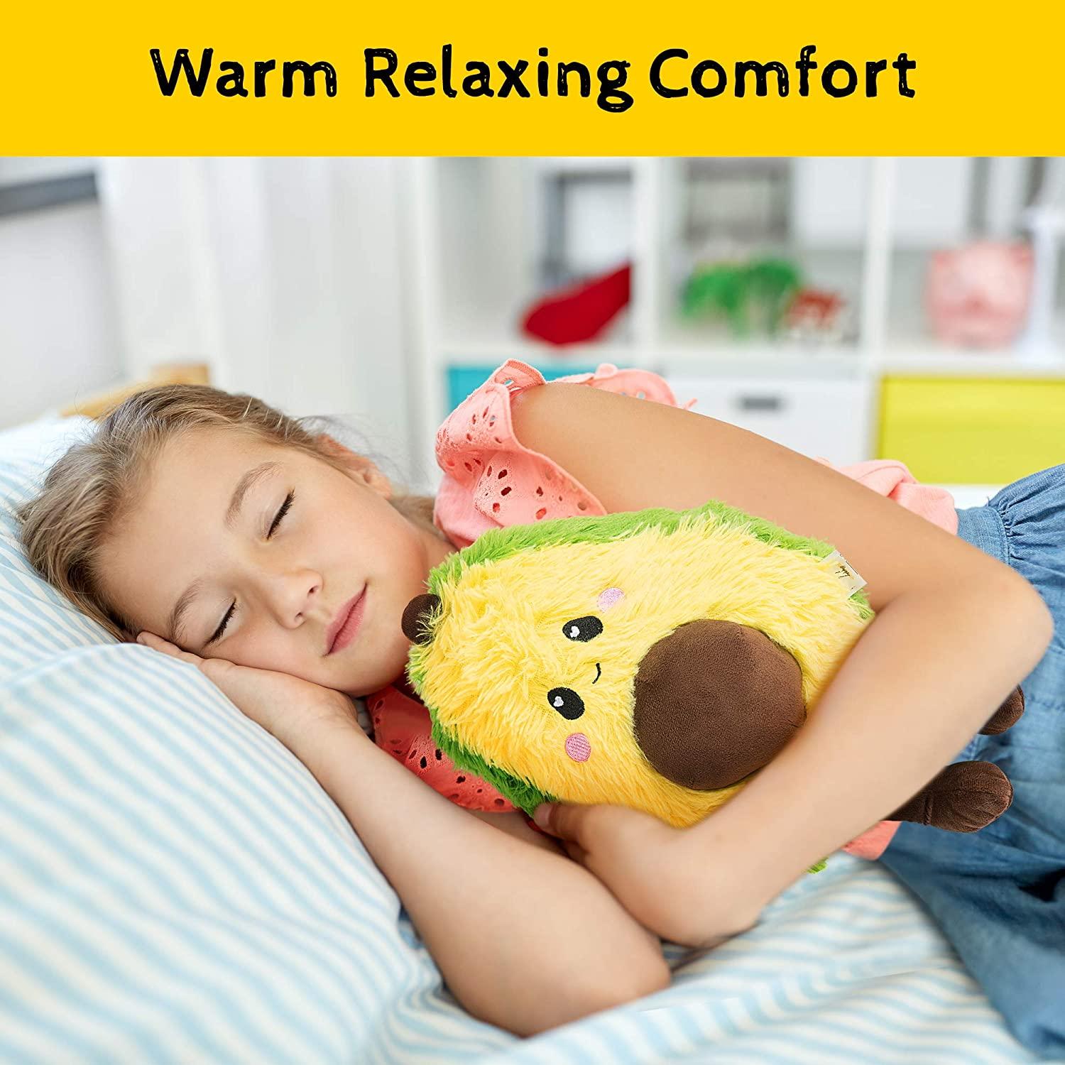 Avocado Microwavable Heating Pad Pillow Plush Food Toy Warm