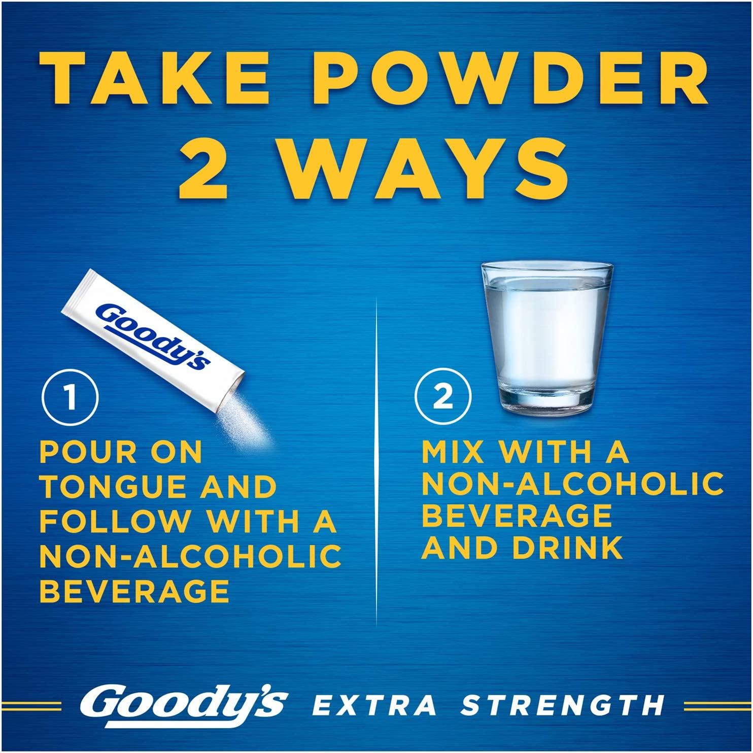 Goody's Extra Strength Headache Powders 50 Powders (Pack of 3)
