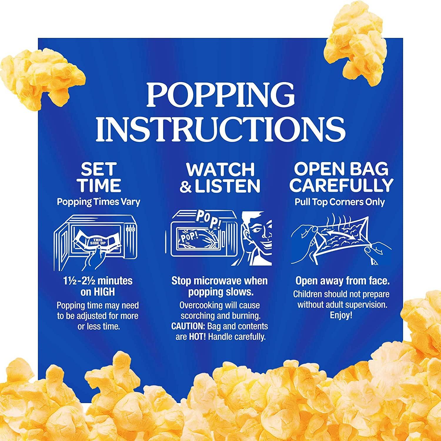 ACT II Xtreme Butter Microwave Popcorn Bags, 3Count (Pack of 12