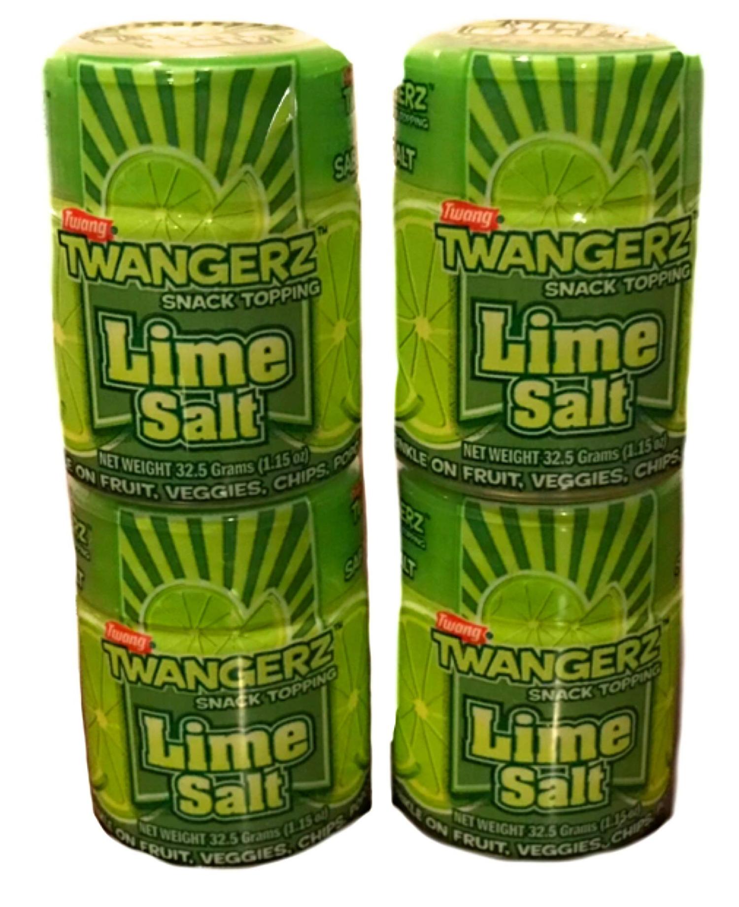 Twangerz Lime Salt 4 Pack of 1.15 oz Cans