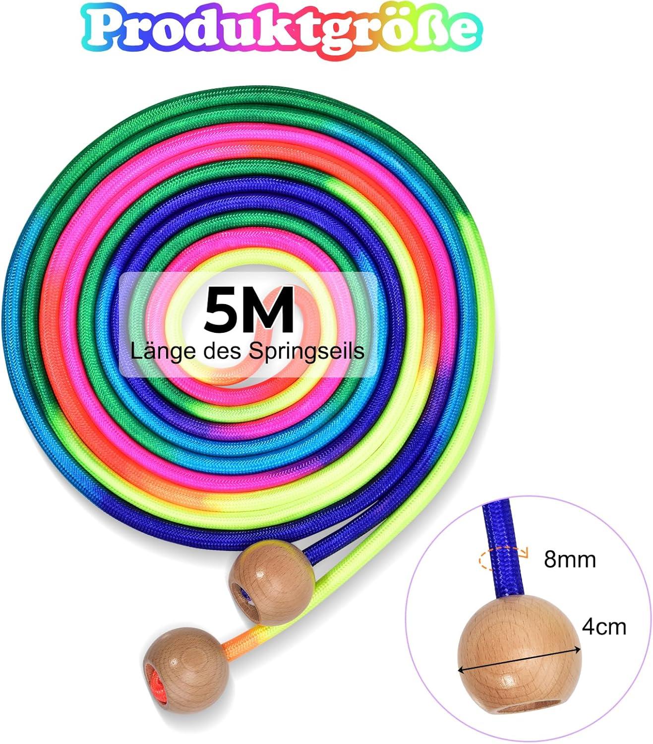 5m Colorful Multiplayer Jump Rope - Perfect for Fun & Fitness ...