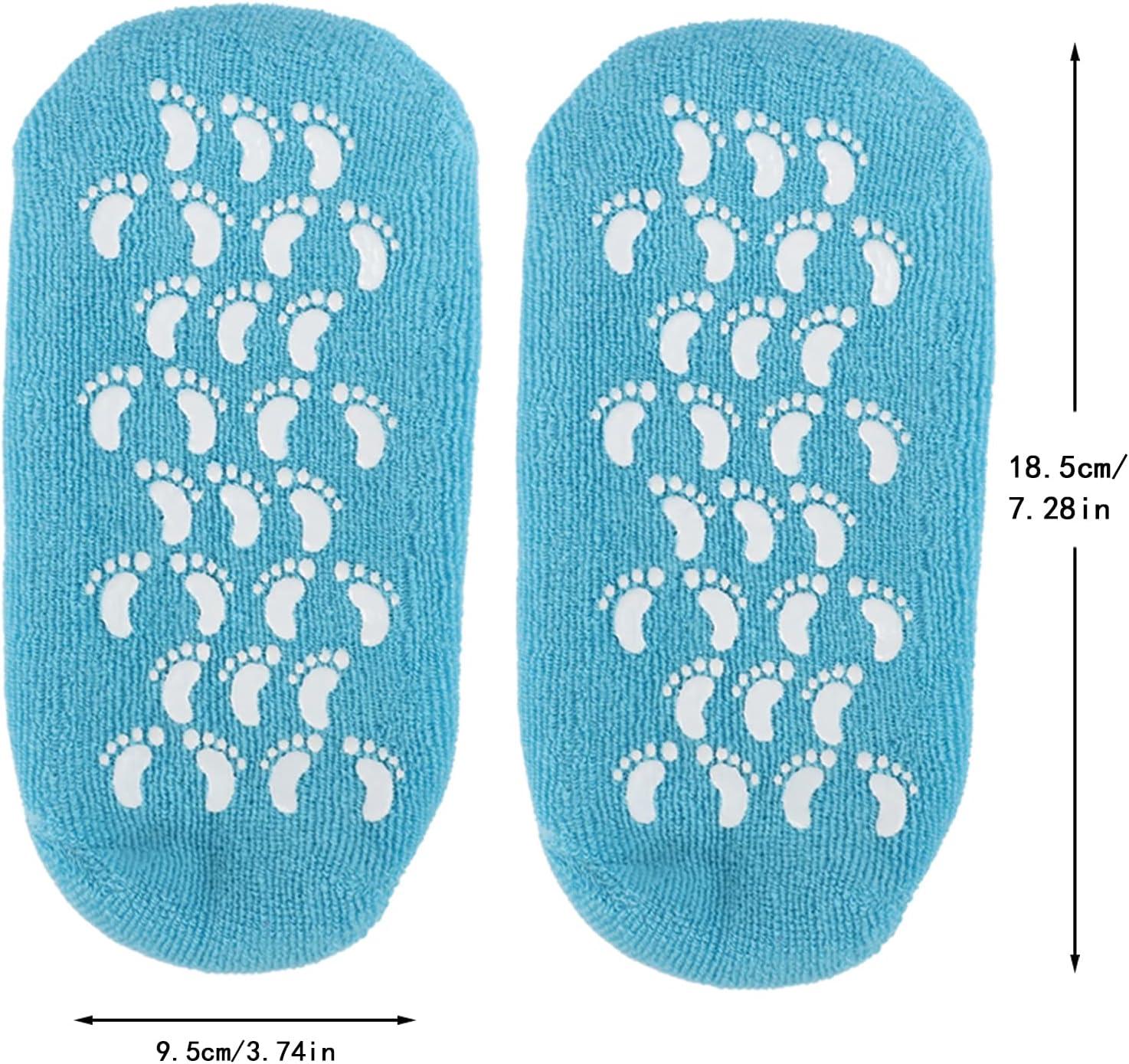 3 Pairs Moisturising Socks Cotton Socks for Moisturising Gel Socks for Women Moisture Socks for