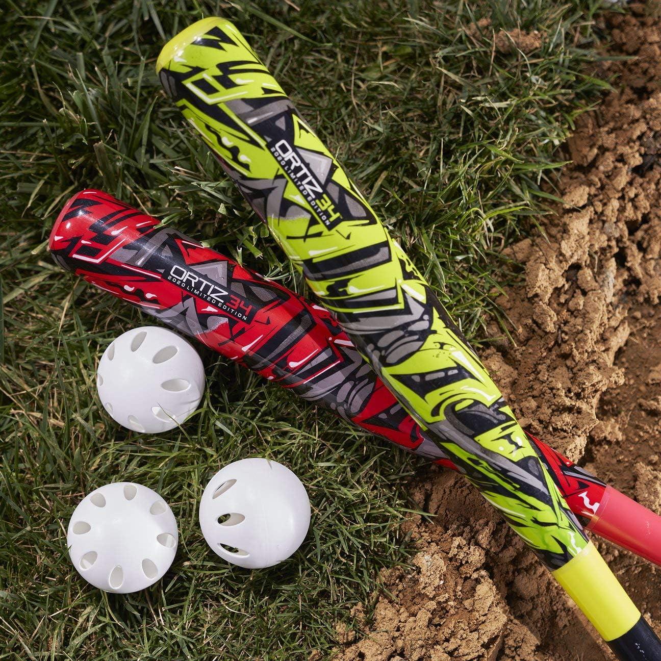 Ortiz34 Graffiti Plastic Bat & Ball Set - David Ortiz Backyard