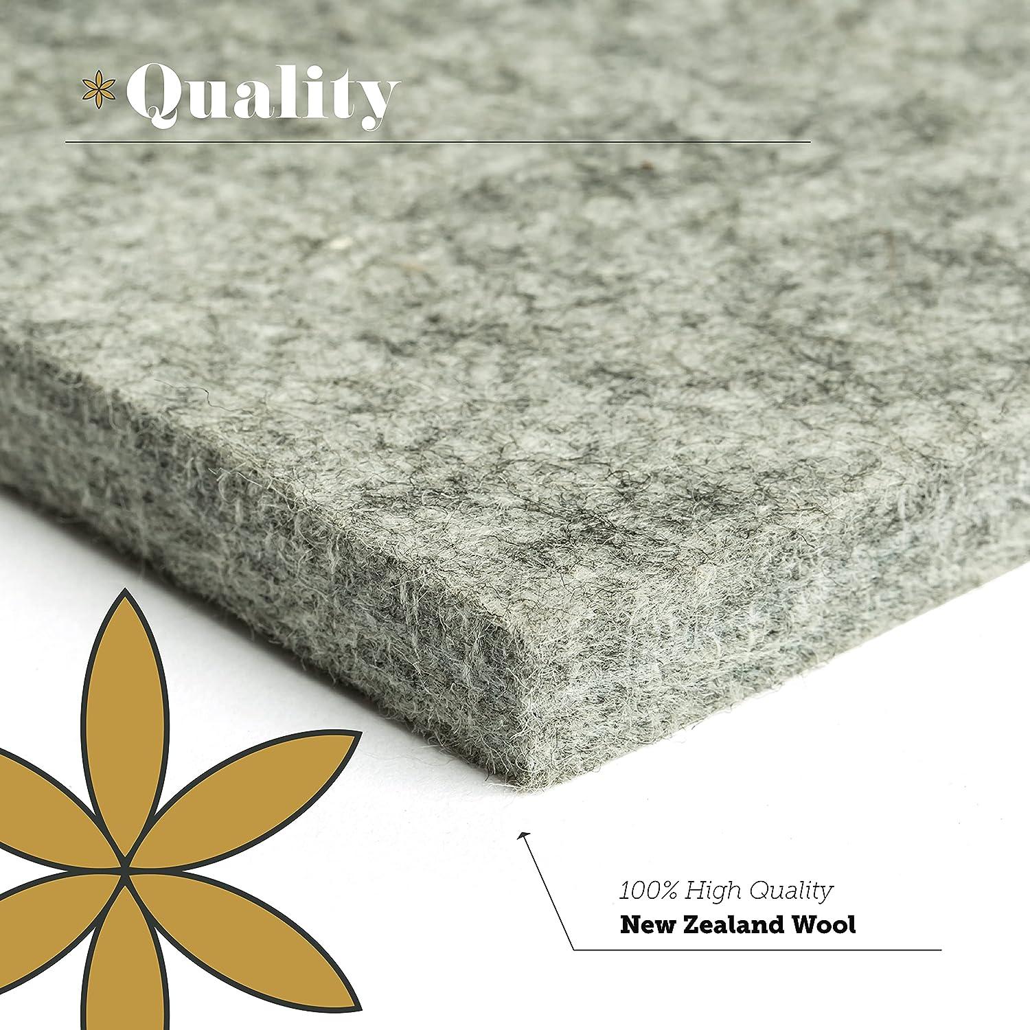 Wool Pressing Mat for Quilting 100 New Zealand Wool Ironing Pad for