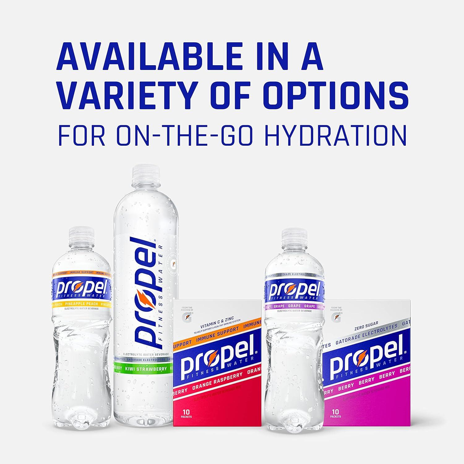 Propel Powder Packets 3 Flavor Variety Pack Electrolytes Vitamins and ...
