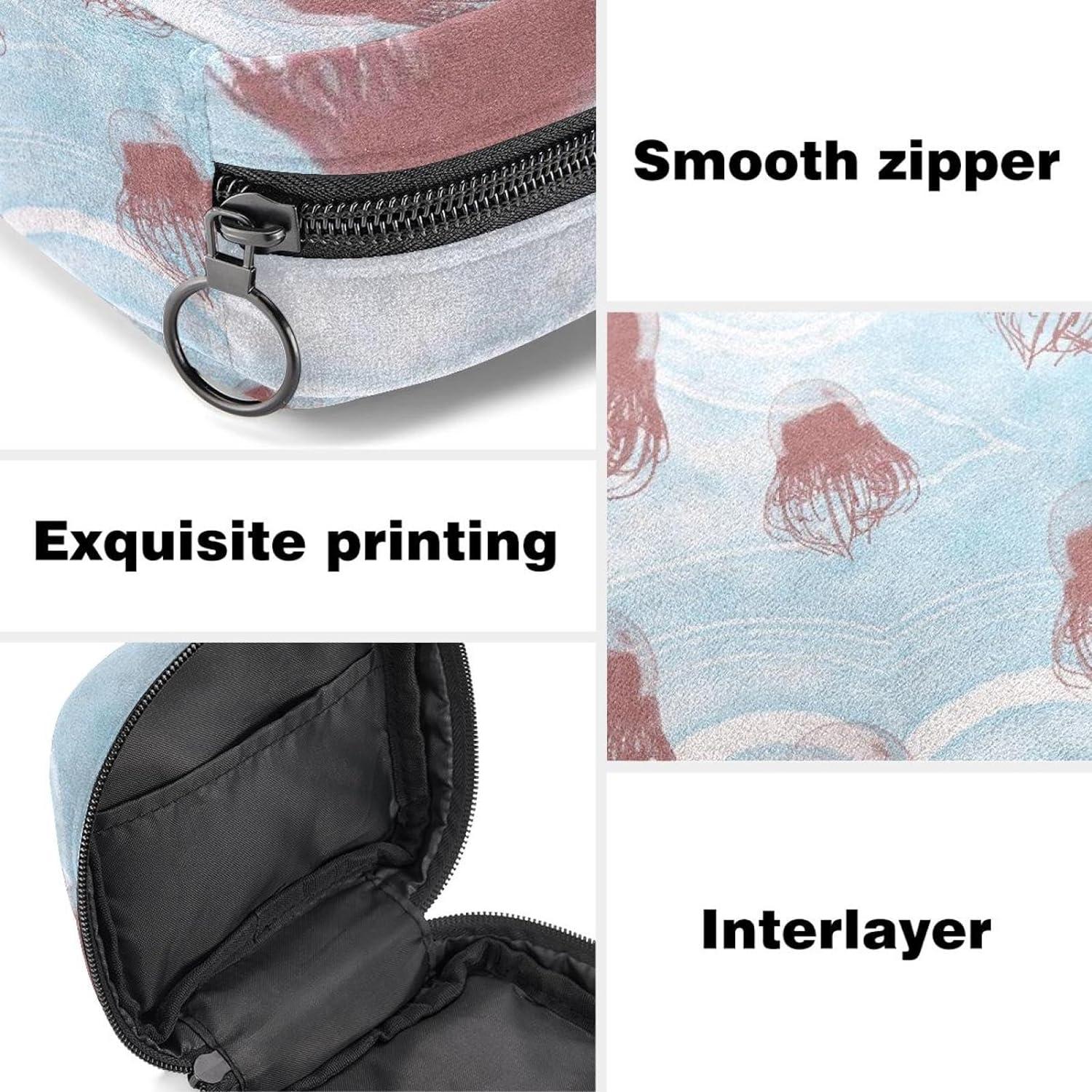 Ocean Pirate,Period Pouch Portable,Tampon Storage Bag,Tampon Holder for  Purse Feminine Product Organizer : Health & Household 