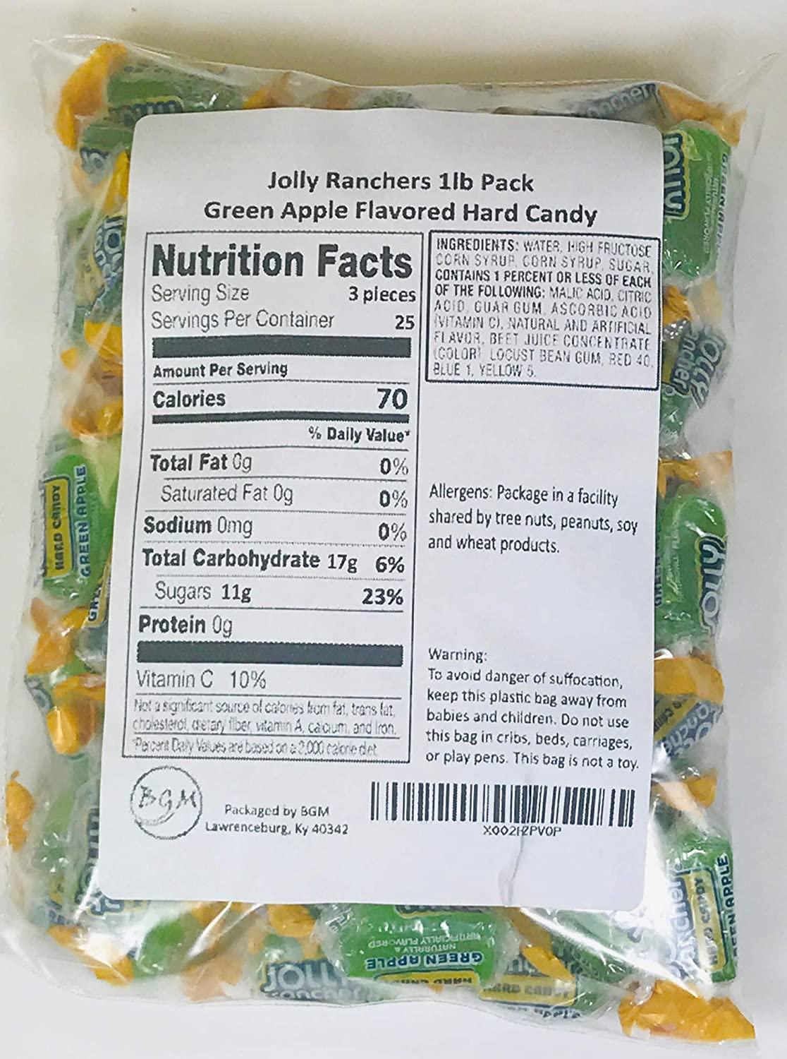Jolly Ranchers Hard Candy 1lb Green Apple Flavor Buy Online