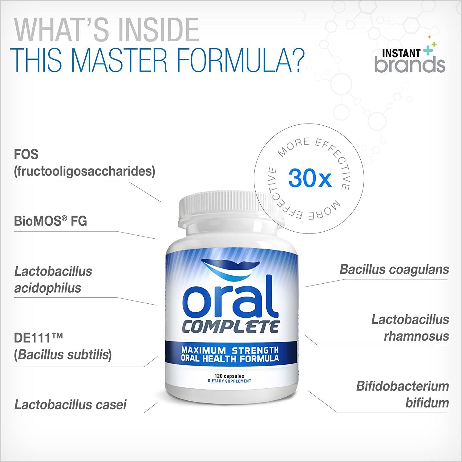 Oral Complete Dental Probiotics Bad Breath & Tonsil Stone Treatment