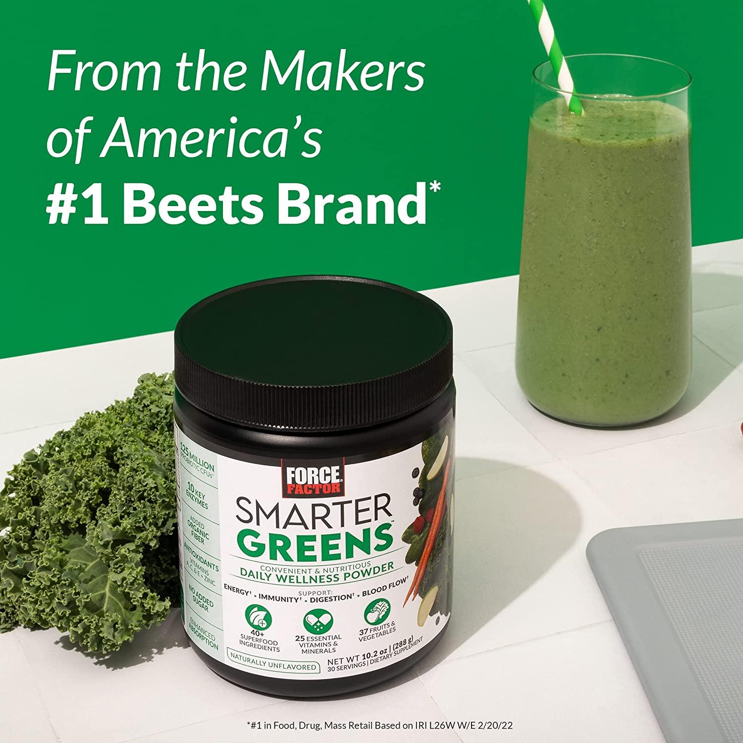 Smarter Greens Superfood Chews, Greens and Superfoods with Probiotics