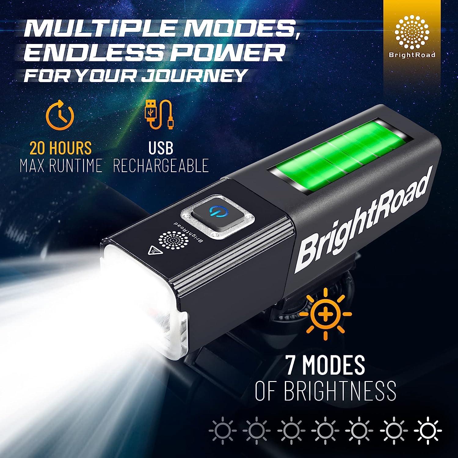 Wide beam bike light 2025