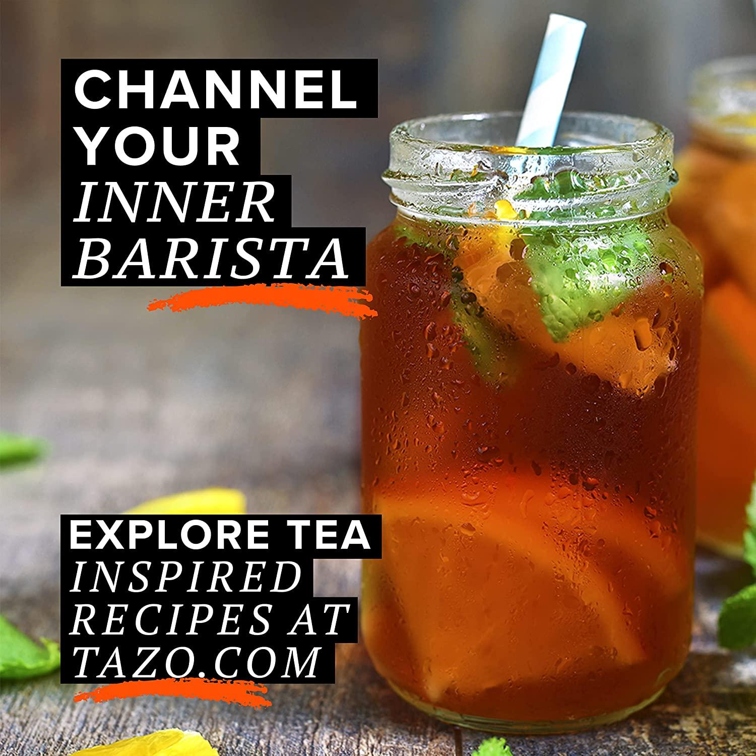 Tazo Iced True Black Tea Bags, 6 Count (Pack of 4) Packaging May Vary