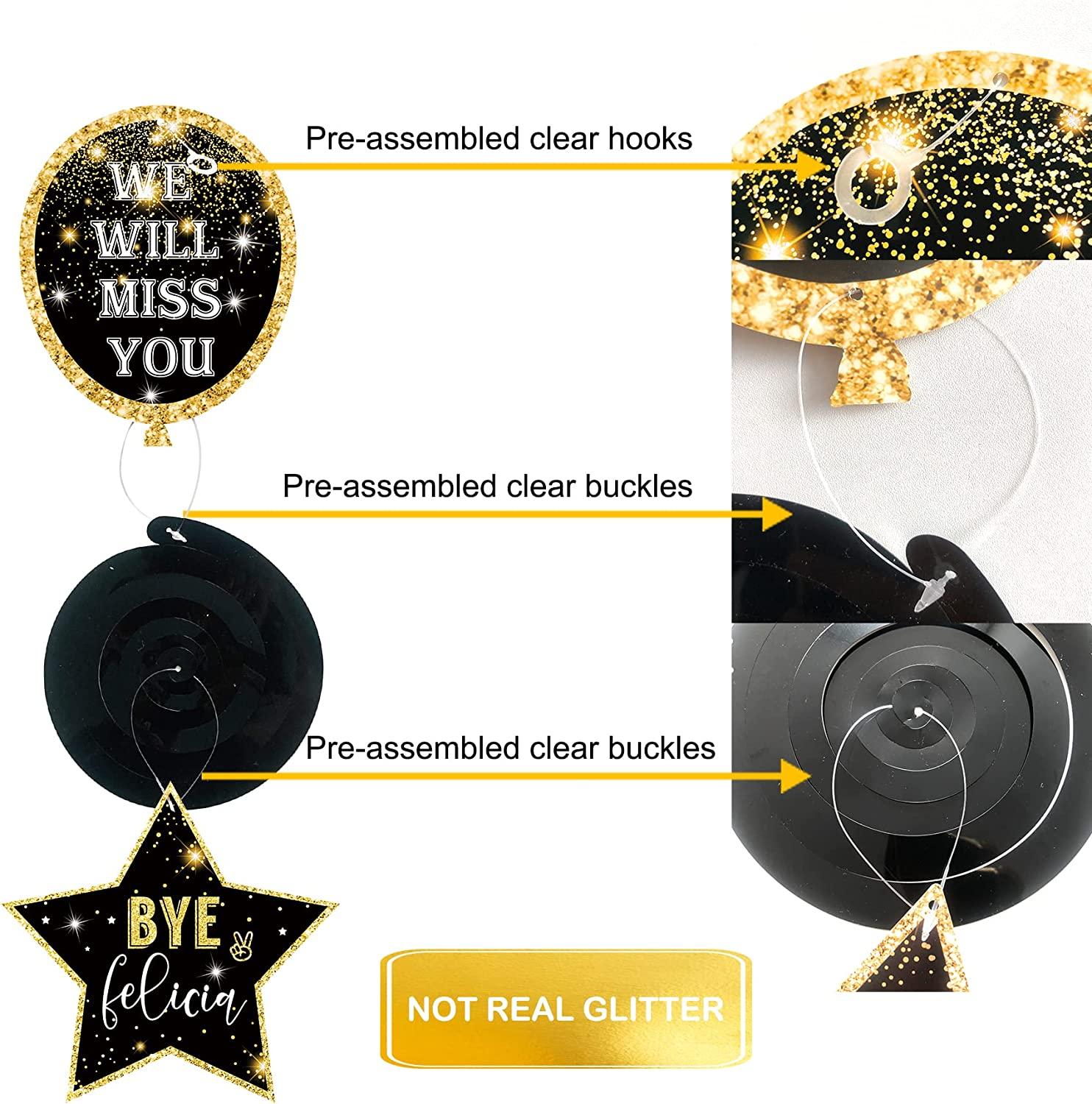 Farewell Party Supplies Kit We Will Miss You Decorations, Going Away