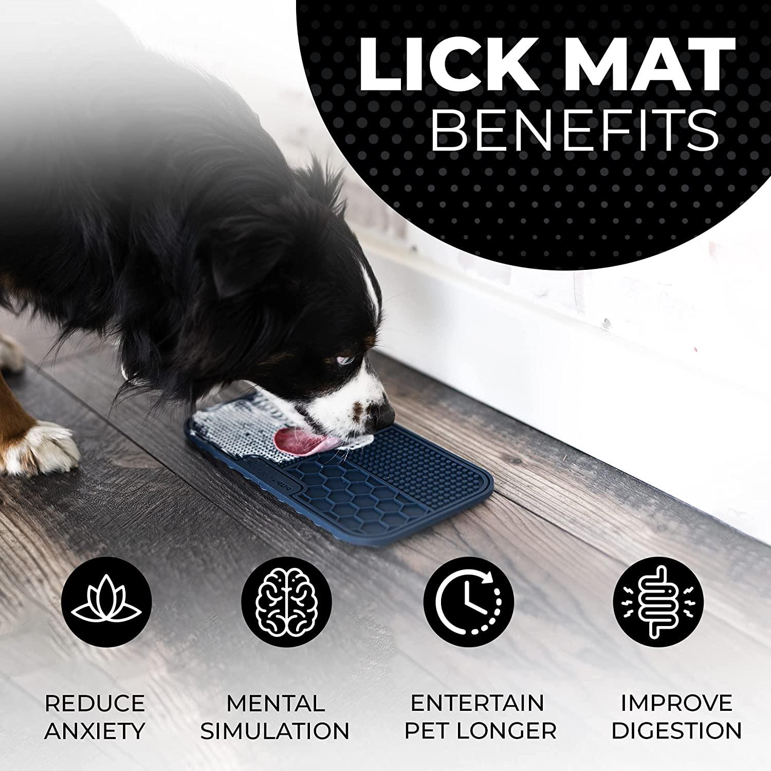 The Benefits of Dog Lick Mats - Anxiety Relief and More for your